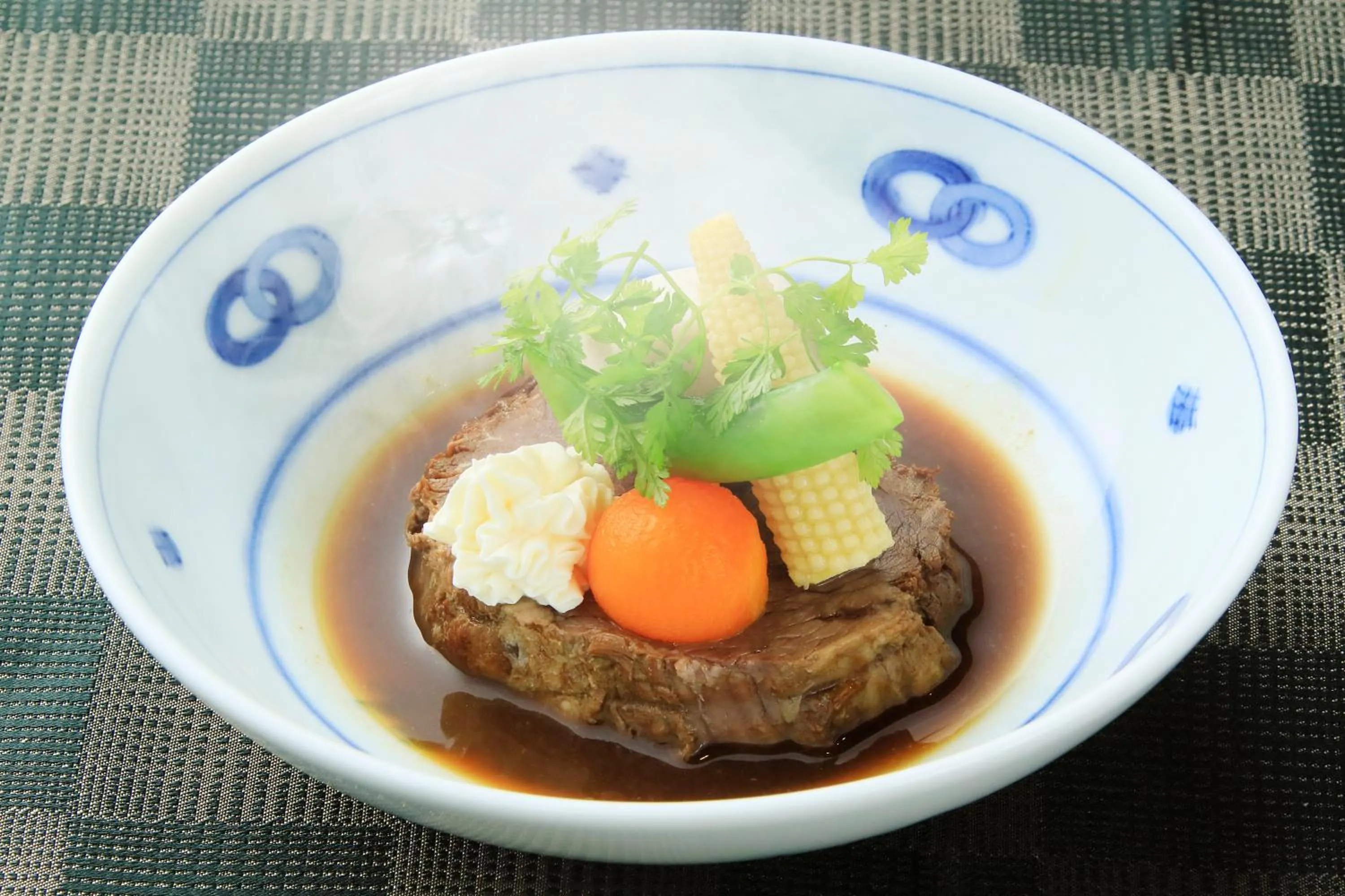 Dinner in Tensui Saryo