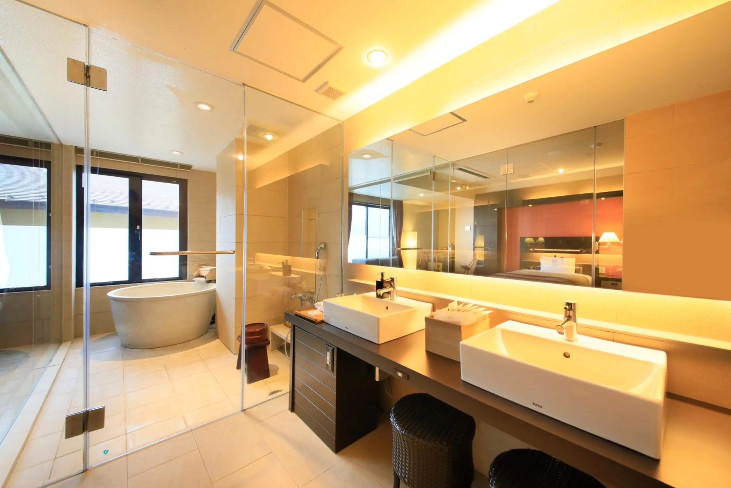 Photo of the whole room in Tensui Saryo