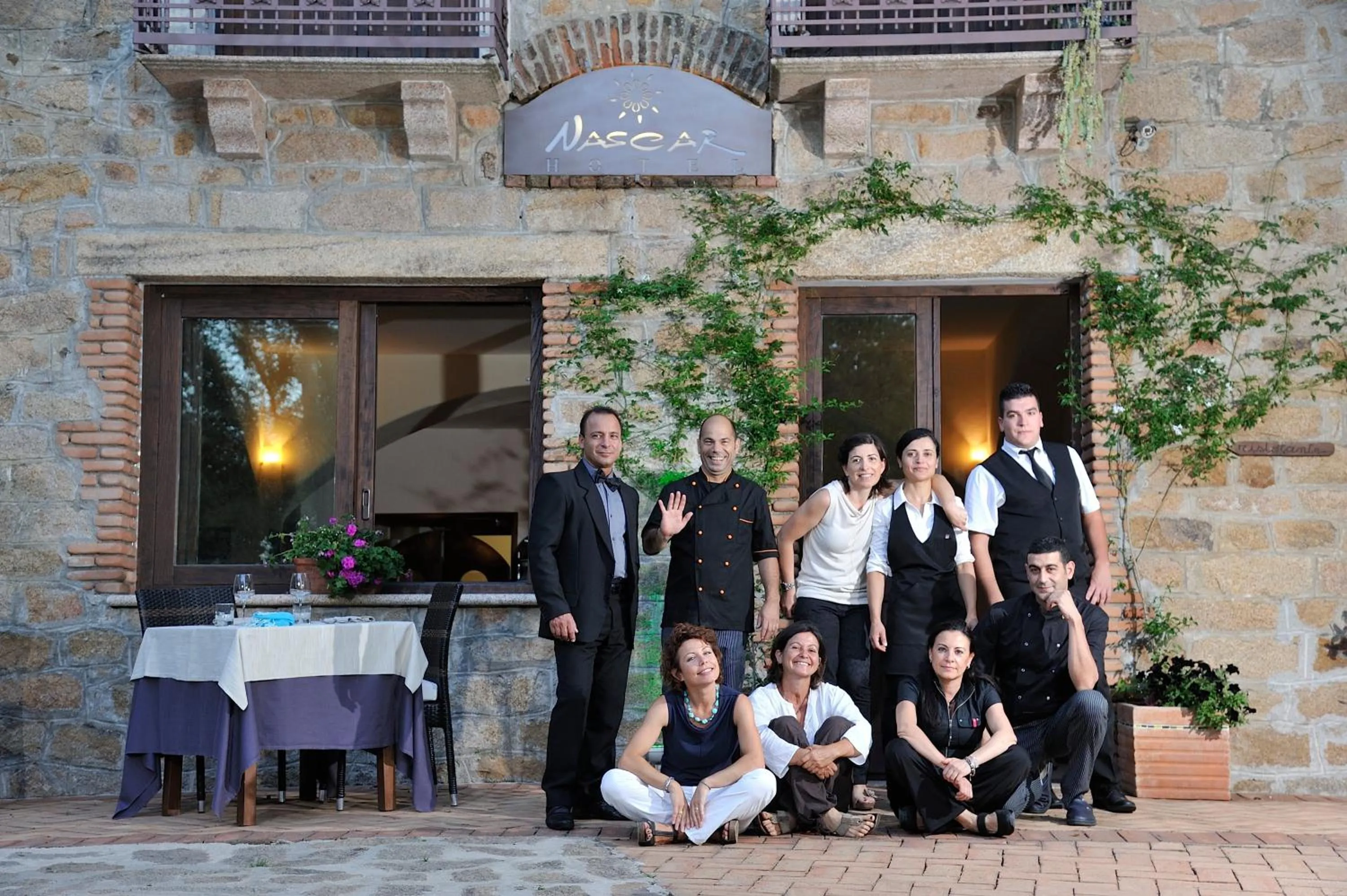 Facade/entrance in Nascar Hotel