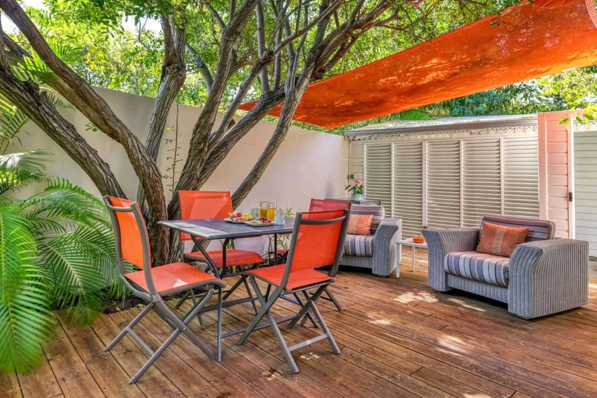 Patio in La Villa de la Plage