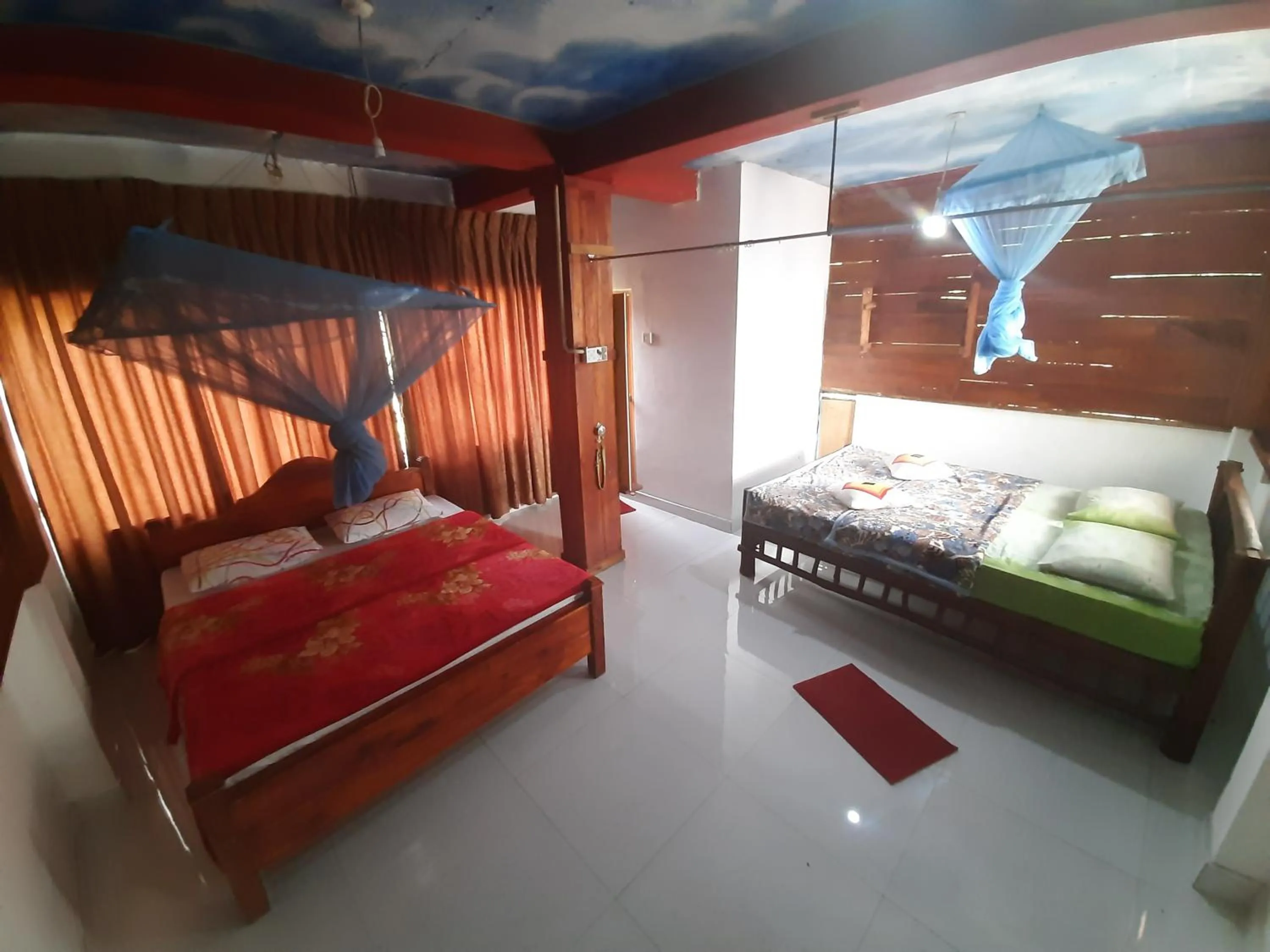 Bedroom, Bed in Ella New Green View