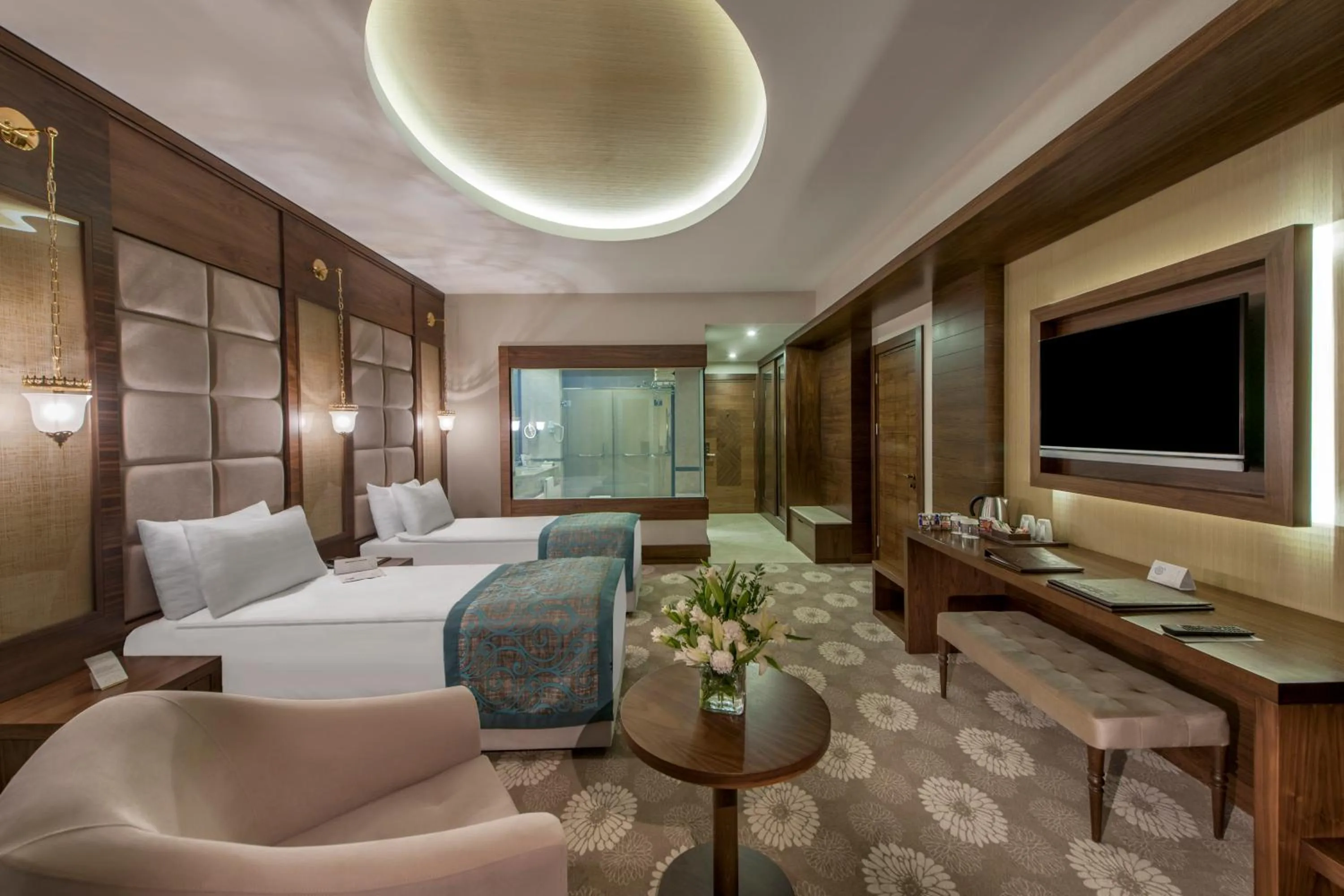 Photo of the whole room, Bed in Akrones Thermal SPA Convention Sport Hotel