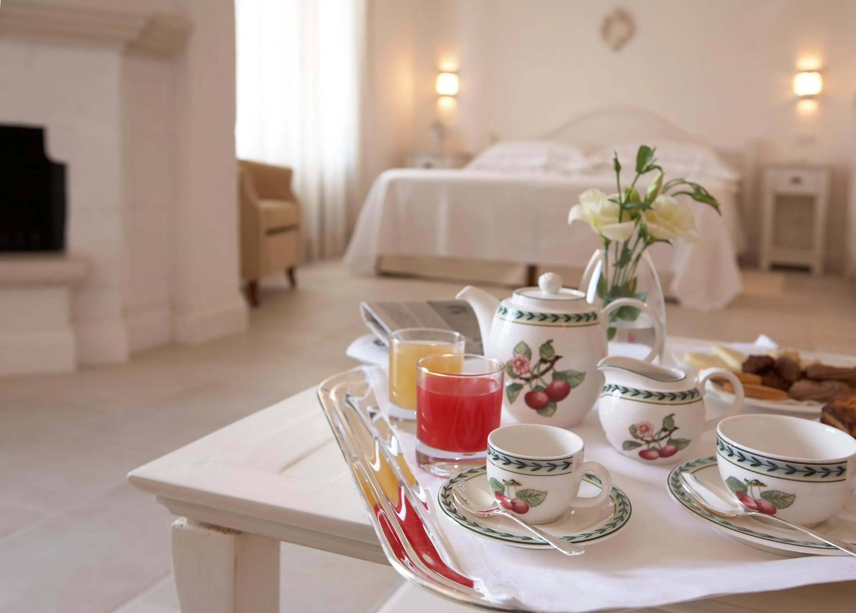 Decorative detail, Bed in Borgobianco Resort & Spa Polignano - MGallery Collection