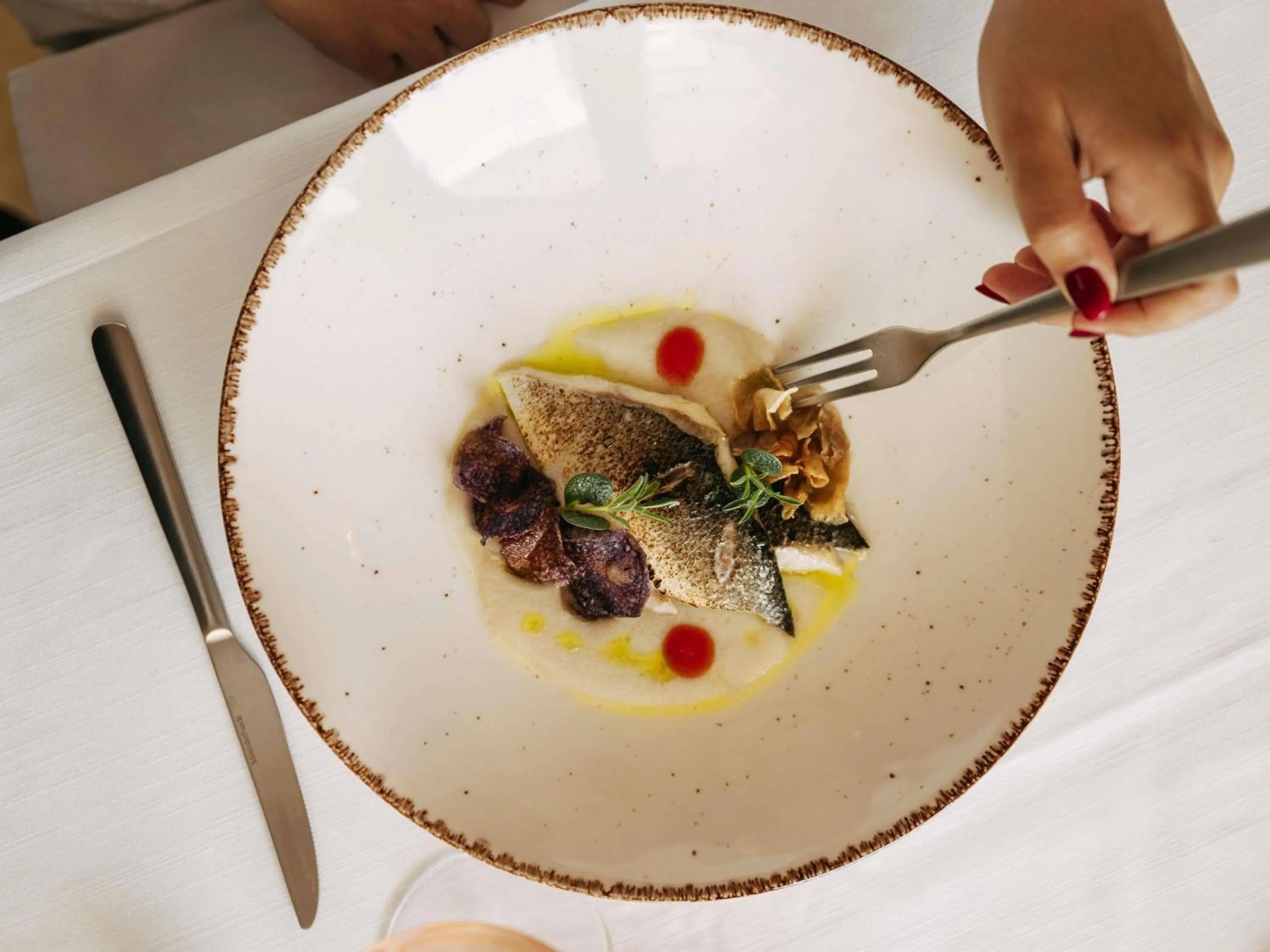 Restaurant/places to eat in Borgobianco Resort & Spa Polignano - MGallery Collection