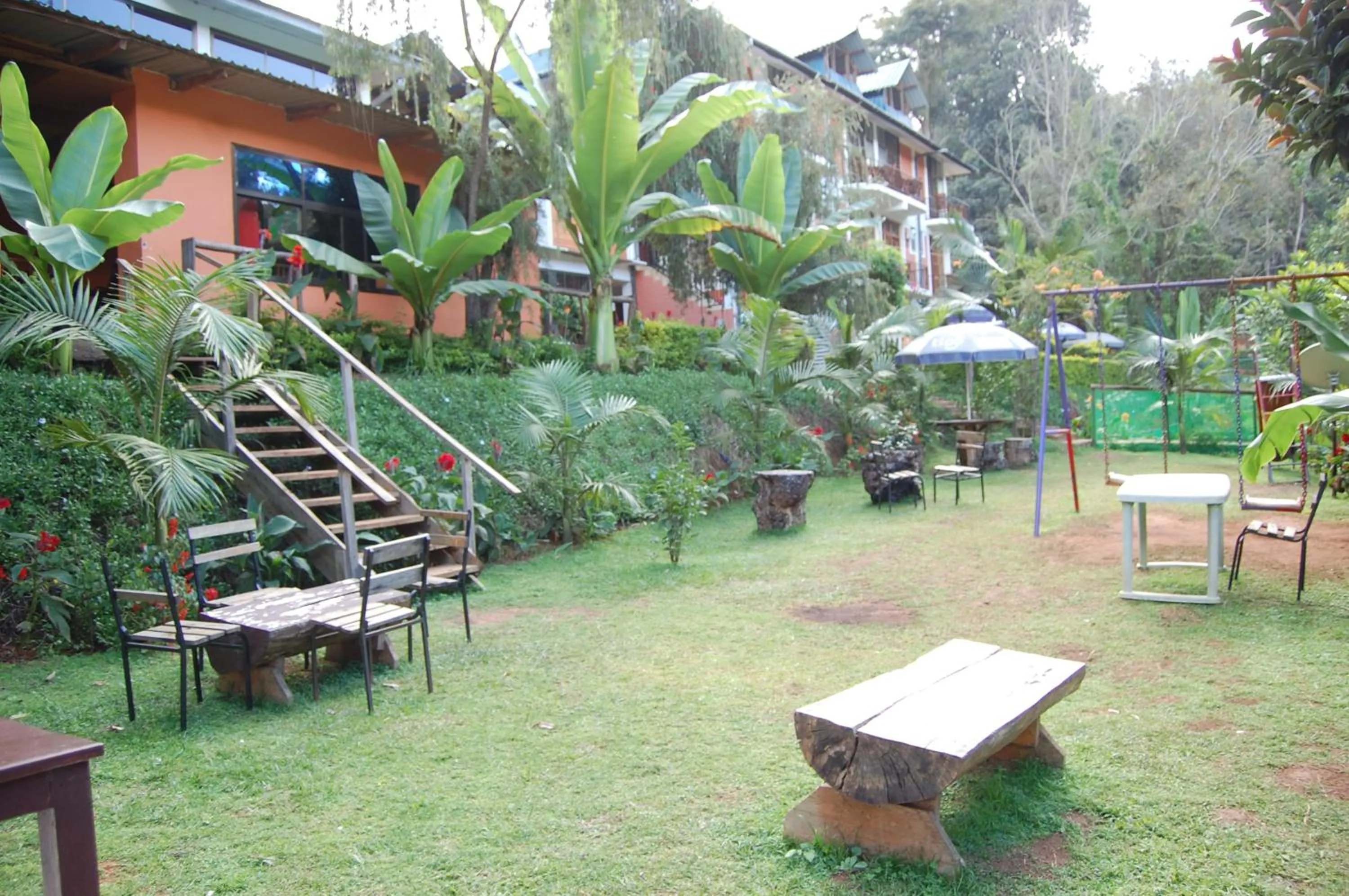 Garden view in Kakakuona Resort