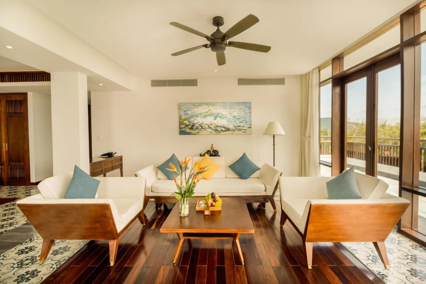 Living room in The Anam Cam Ranh