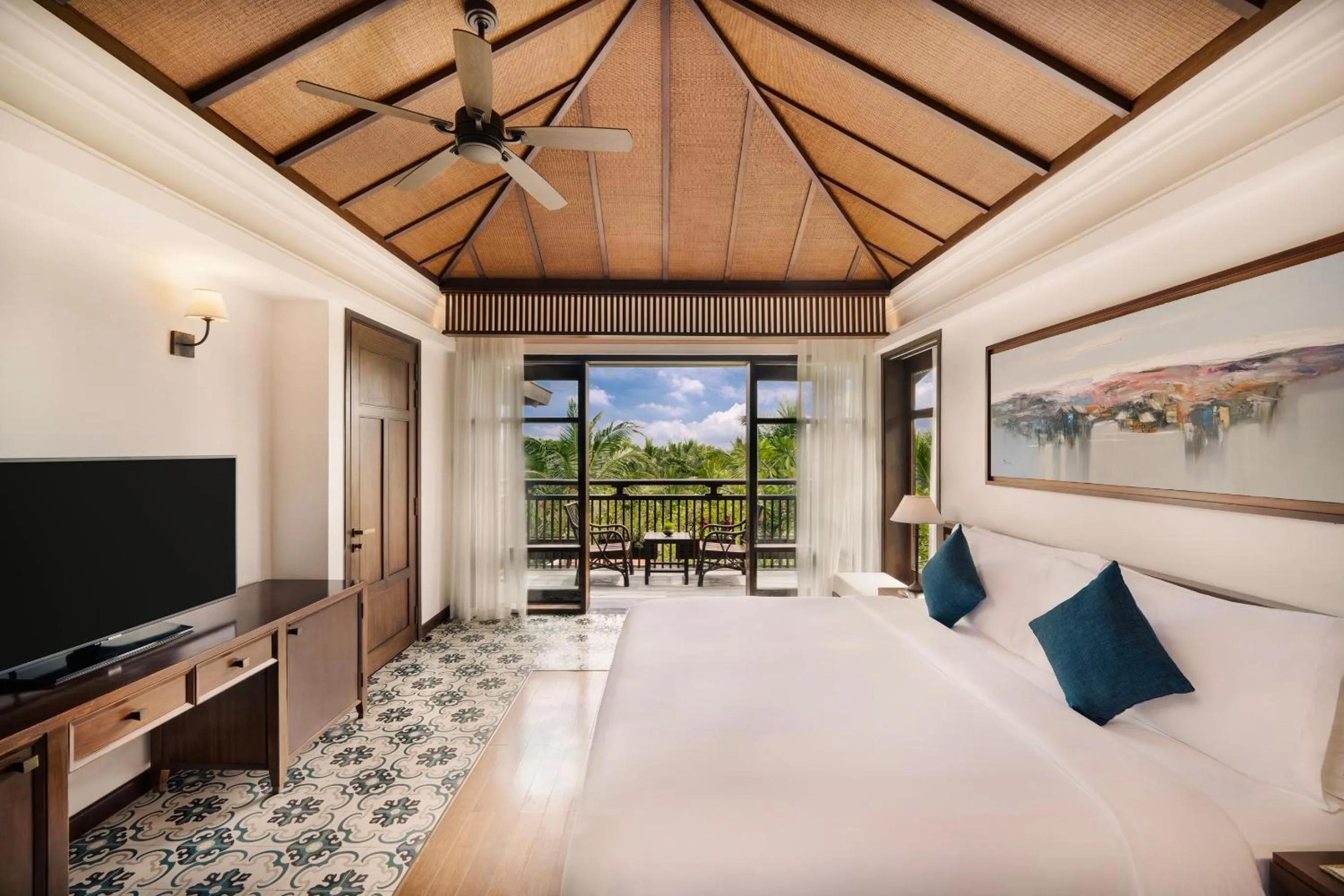 View (from property/room), Bed in The Anam Cam Ranh