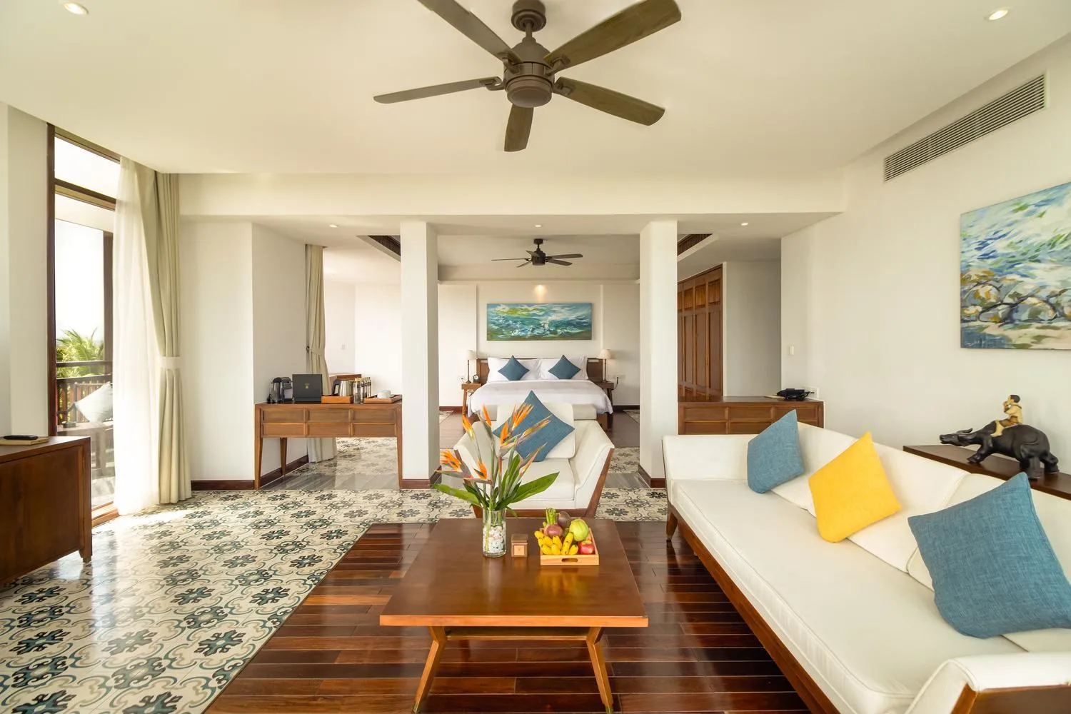 Living room in The Anam Cam Ranh