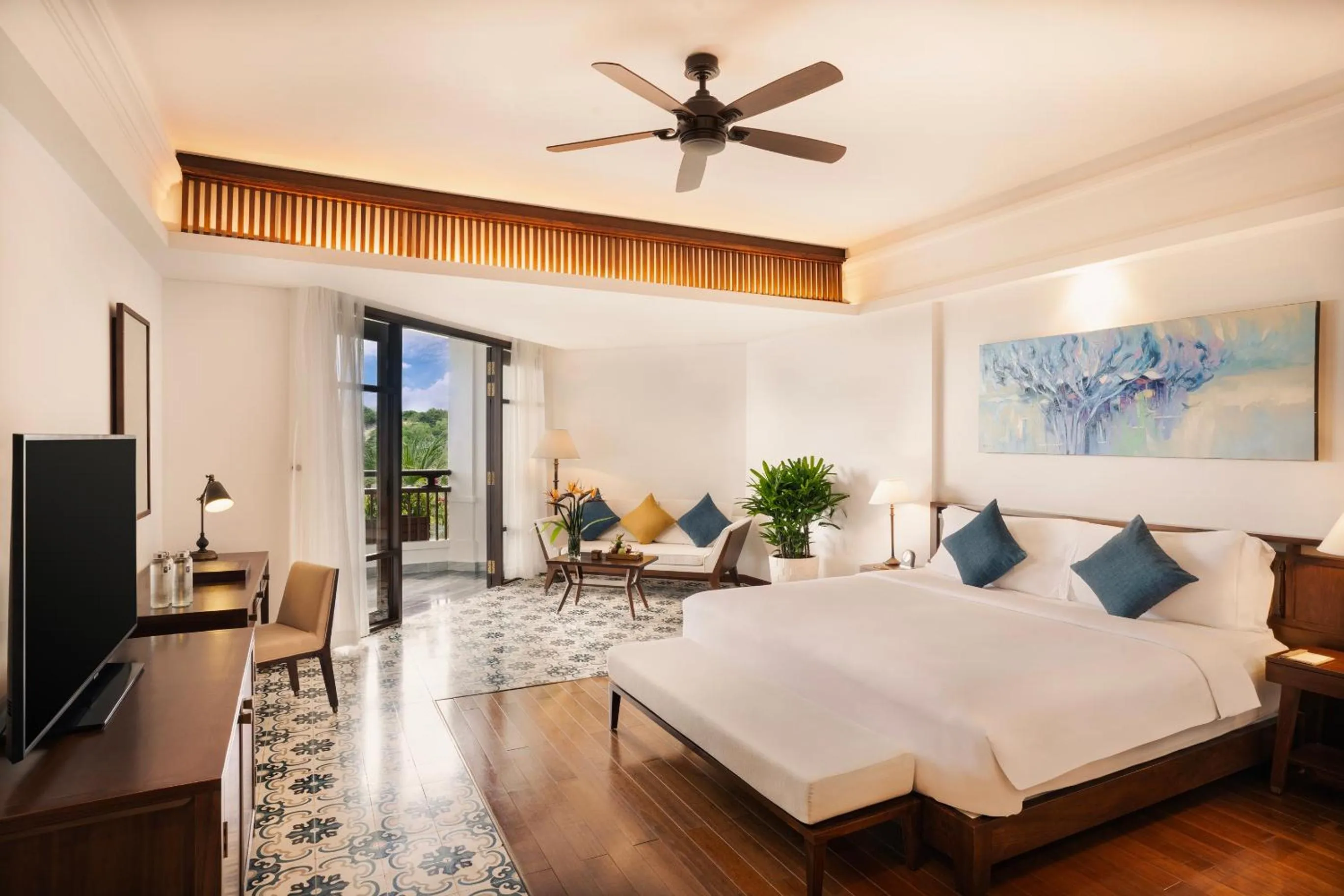 Bedroom, Bed in The Anam Cam Ranh