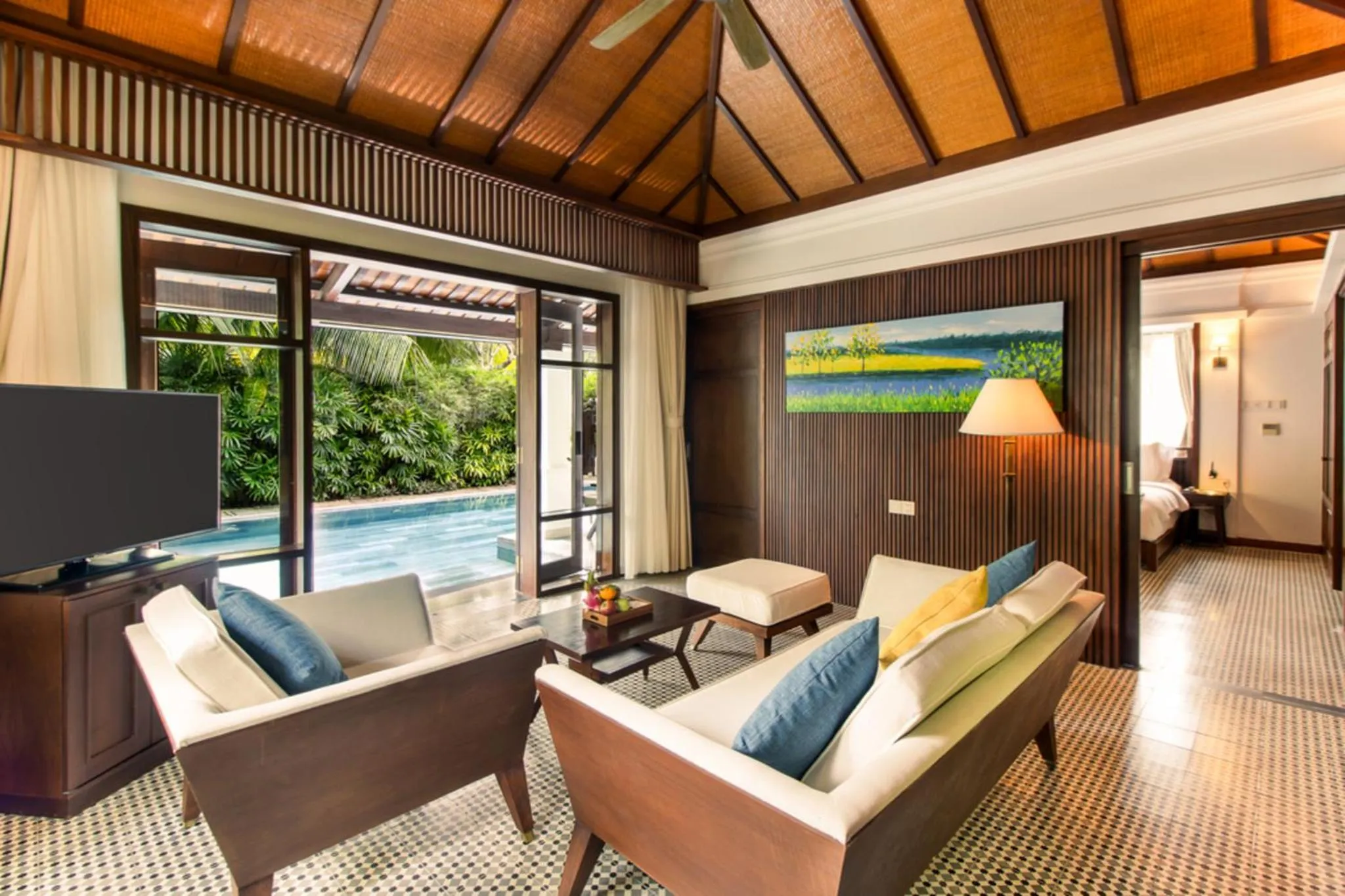 Living room in The Anam Cam Ranh