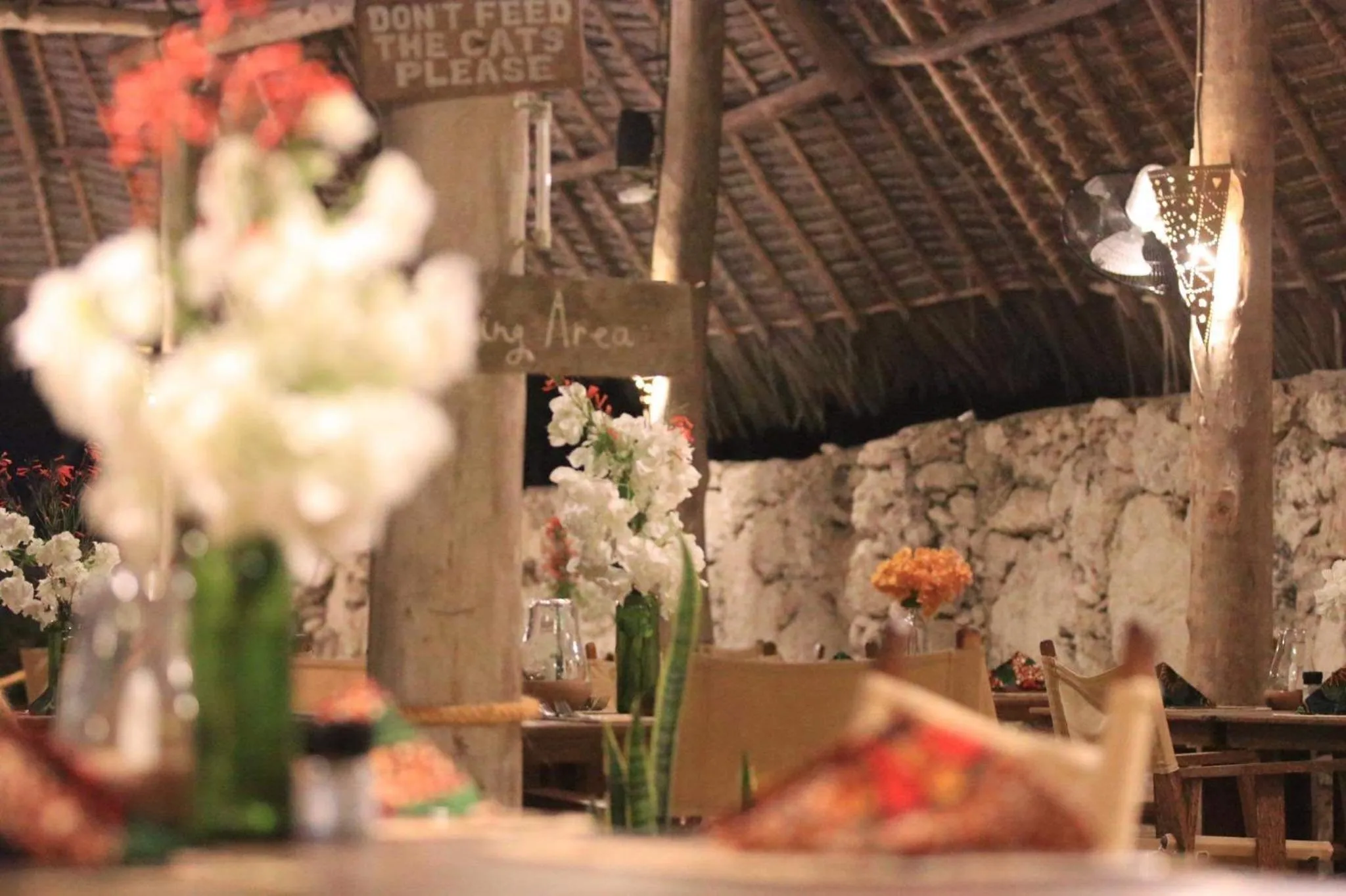 Restaurant/places to eat in Marafiki Bungalows