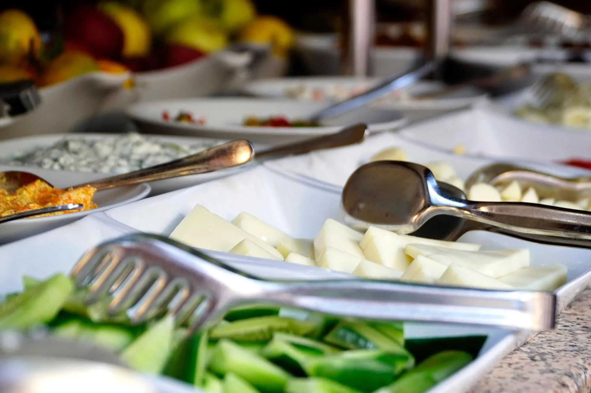 Buffet breakfast in La Paloma Hotel