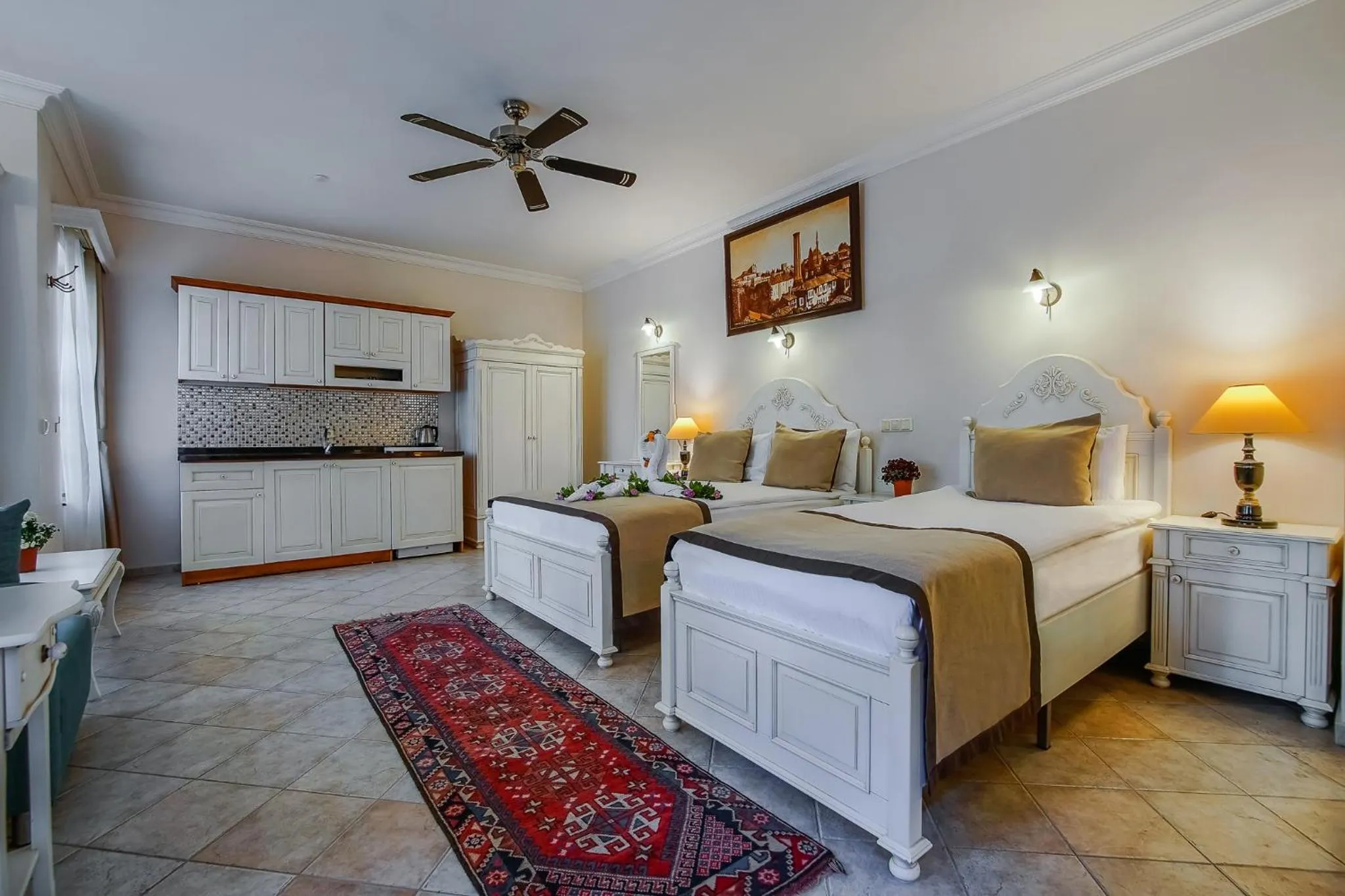 Photo of the whole room, Bed in La Paloma Hotel