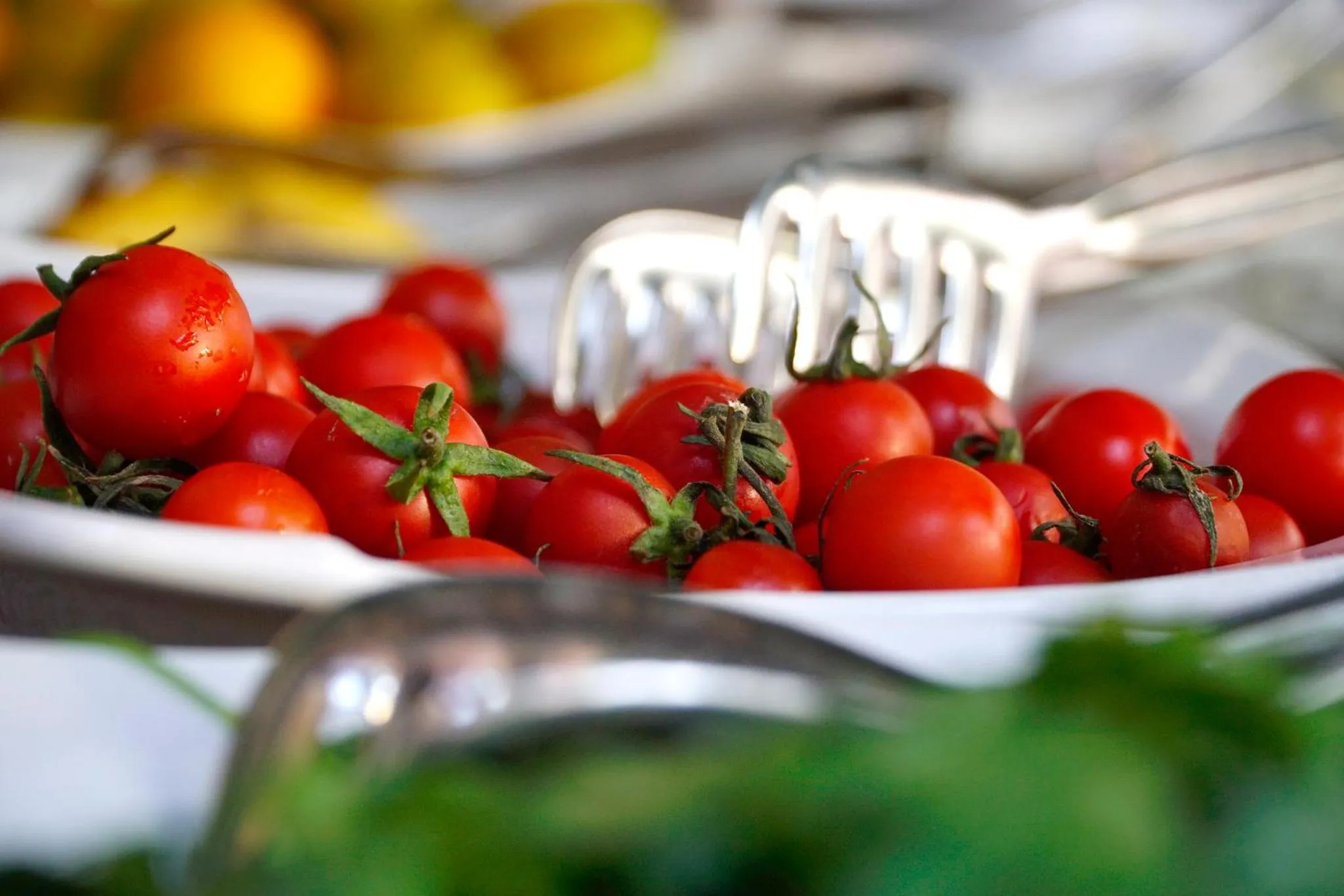 Buffet breakfast in La Paloma Hotel