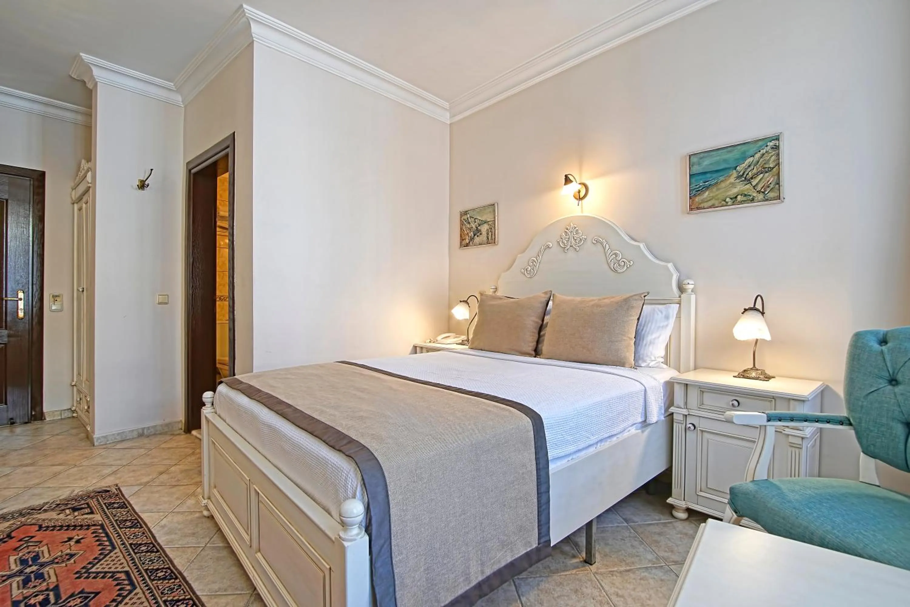 Bed in La Paloma Hotel