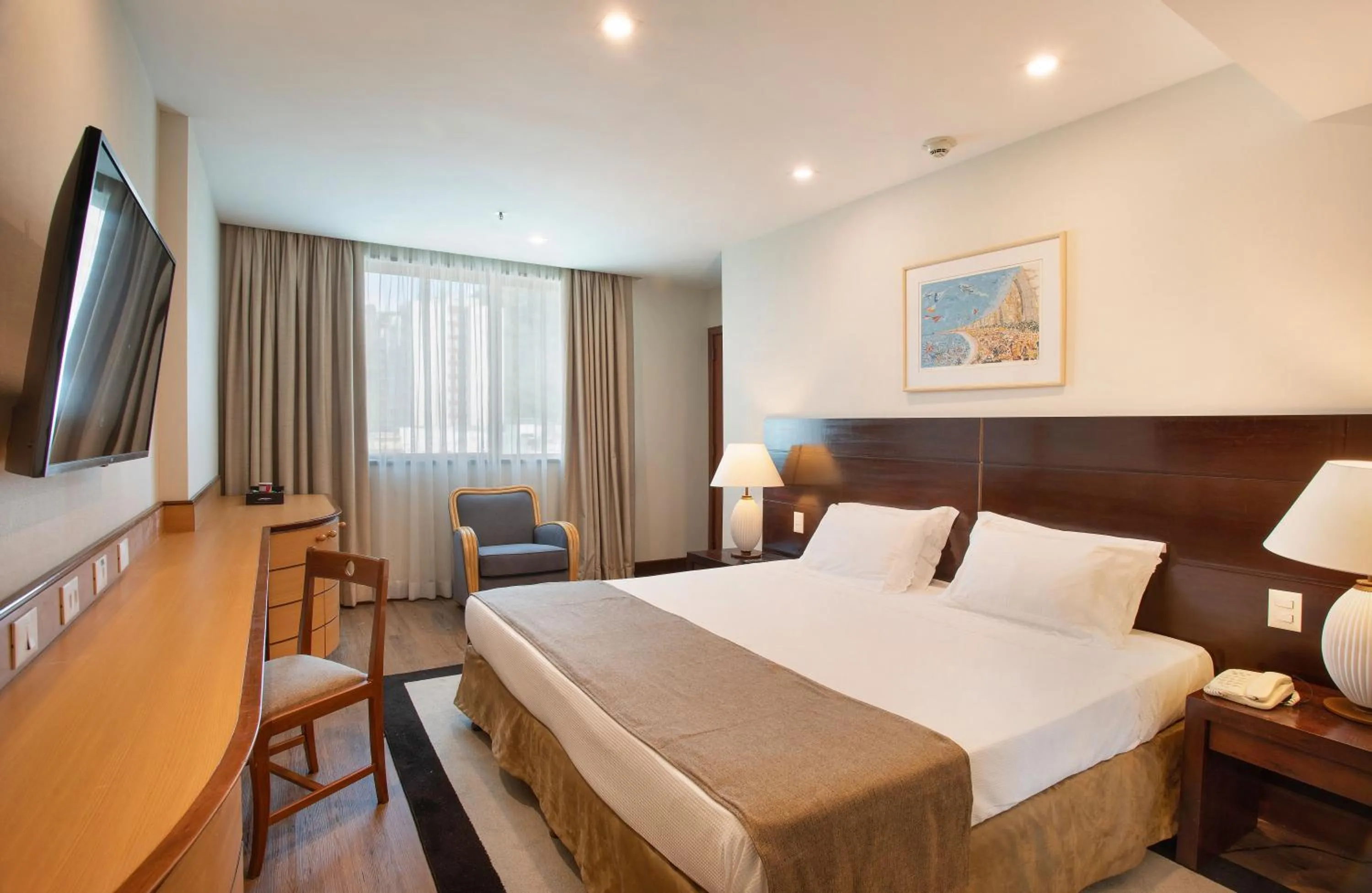 Restaurant/places to eat, Bed in Windsor Plaza Copacabana