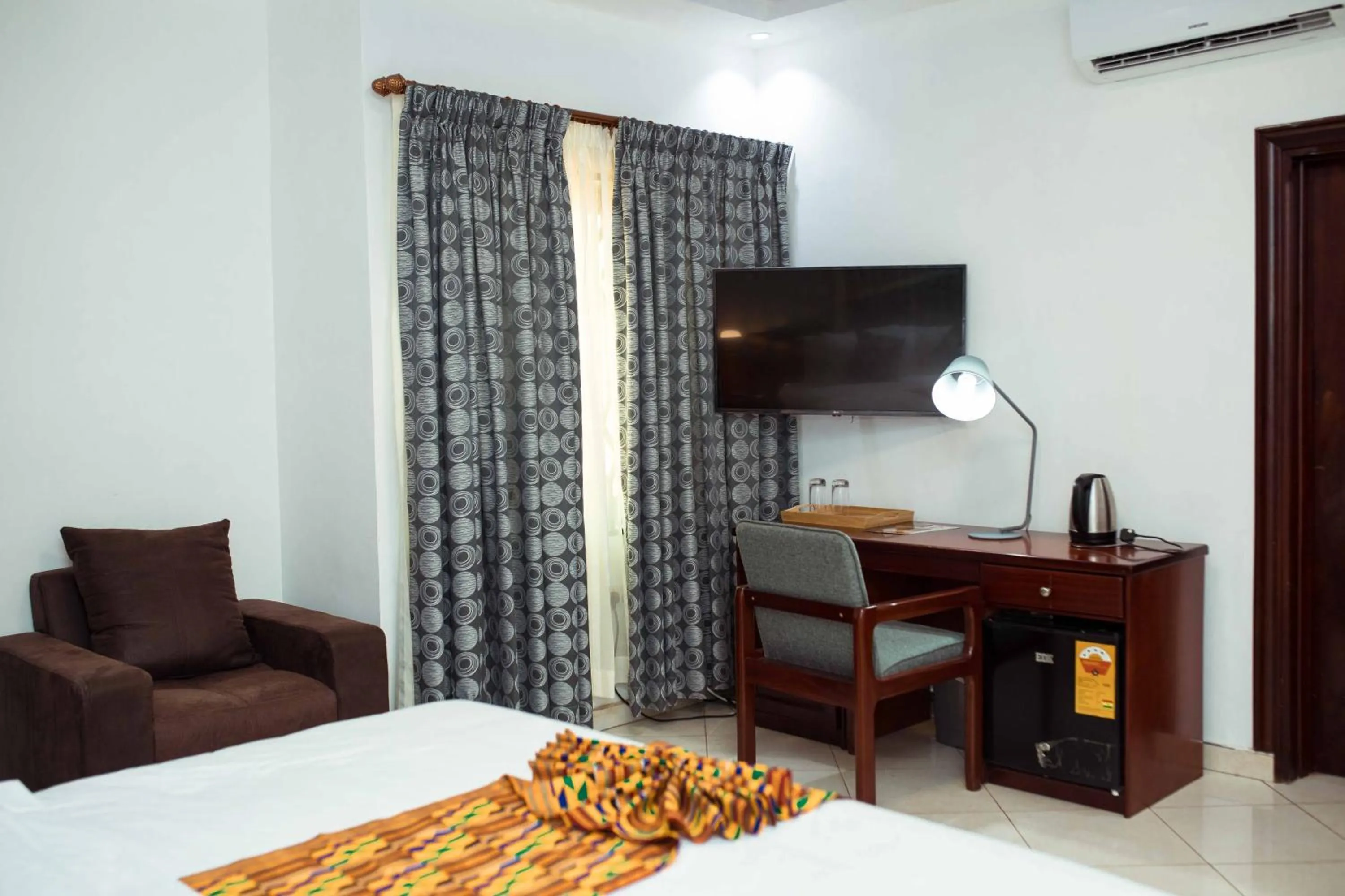 Bedroom, Bed in Cocktail and Dreams Hotel