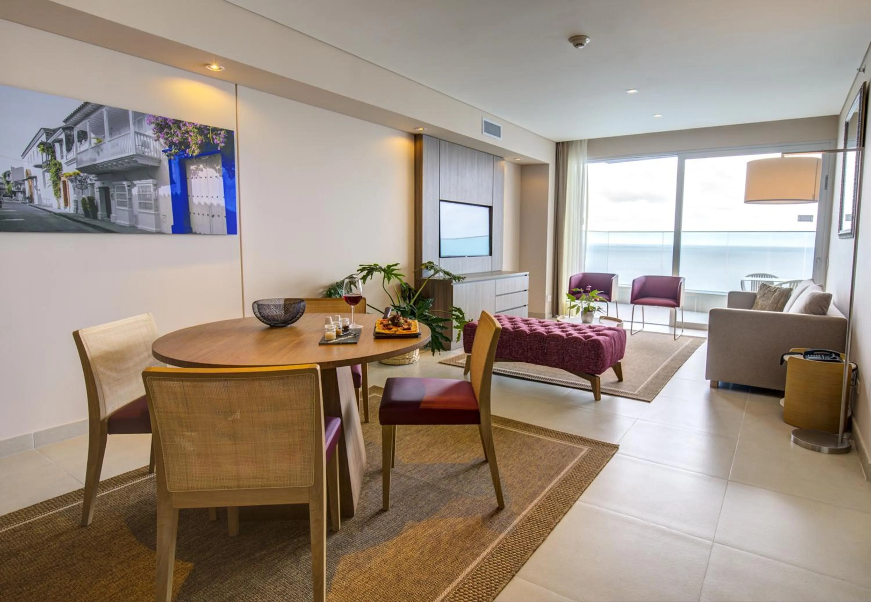 Living room in Estelar Cartagena de Indias Hotel y Centro de Convenciones