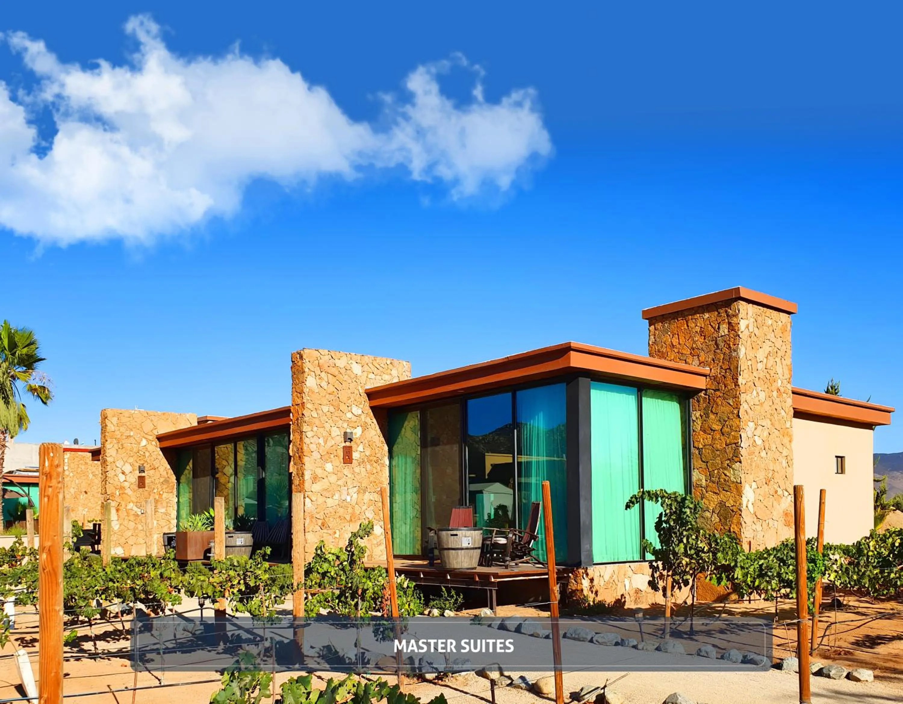 Property building in Entre Viñedos by Hotel Boutique Valle de Guadalupe