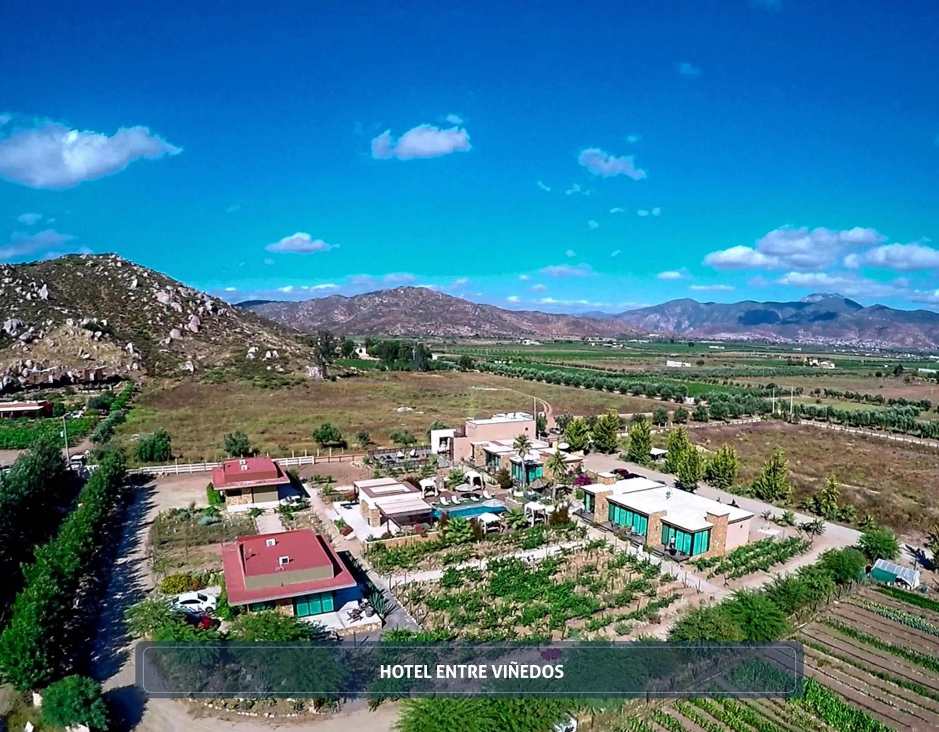 Bird's eye view in Entre Viñedos by Hotel Boutique Valle de Guadalupe