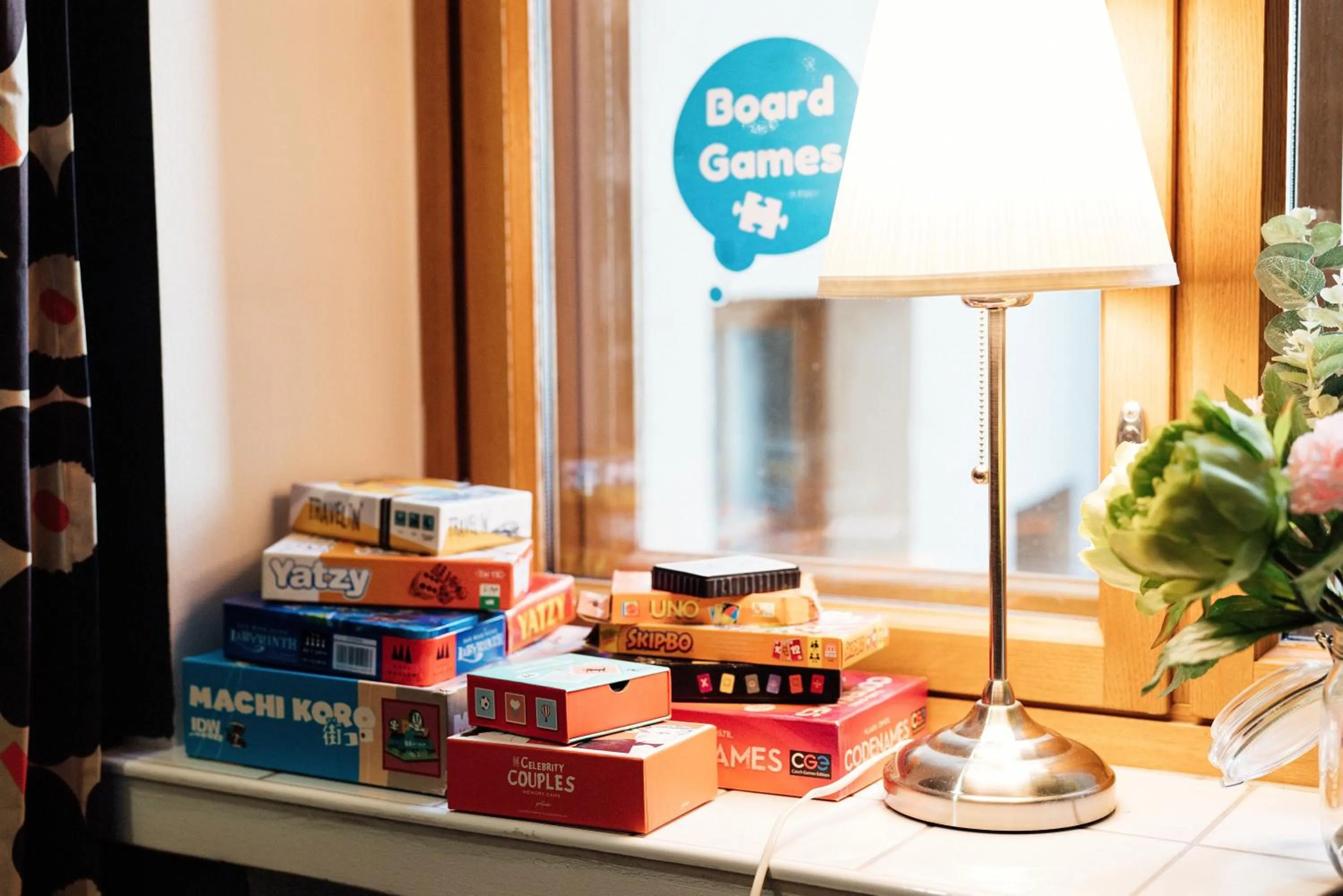 Game Room in The Yard Hostel