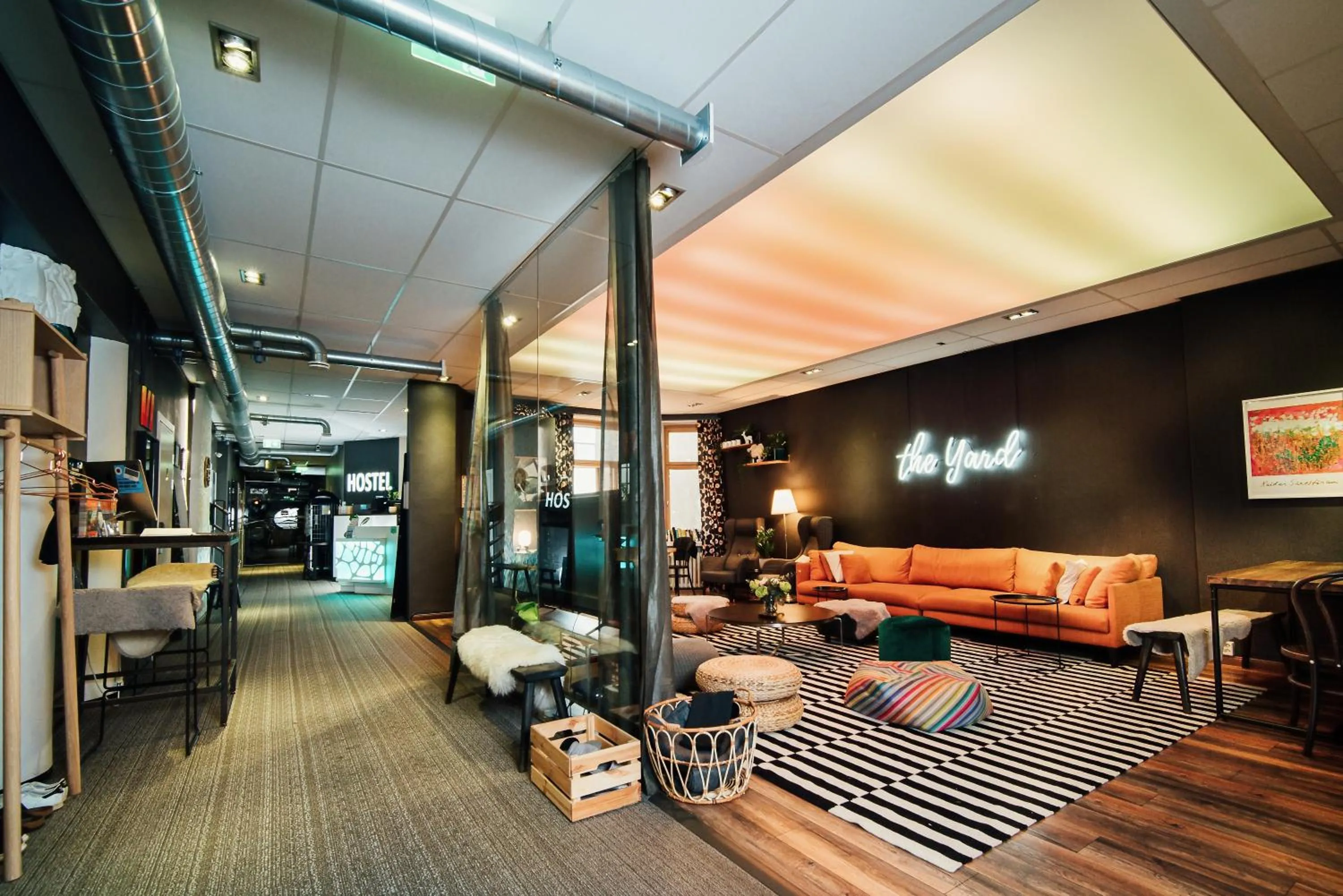 Lounge or bar in The Yard Hostel