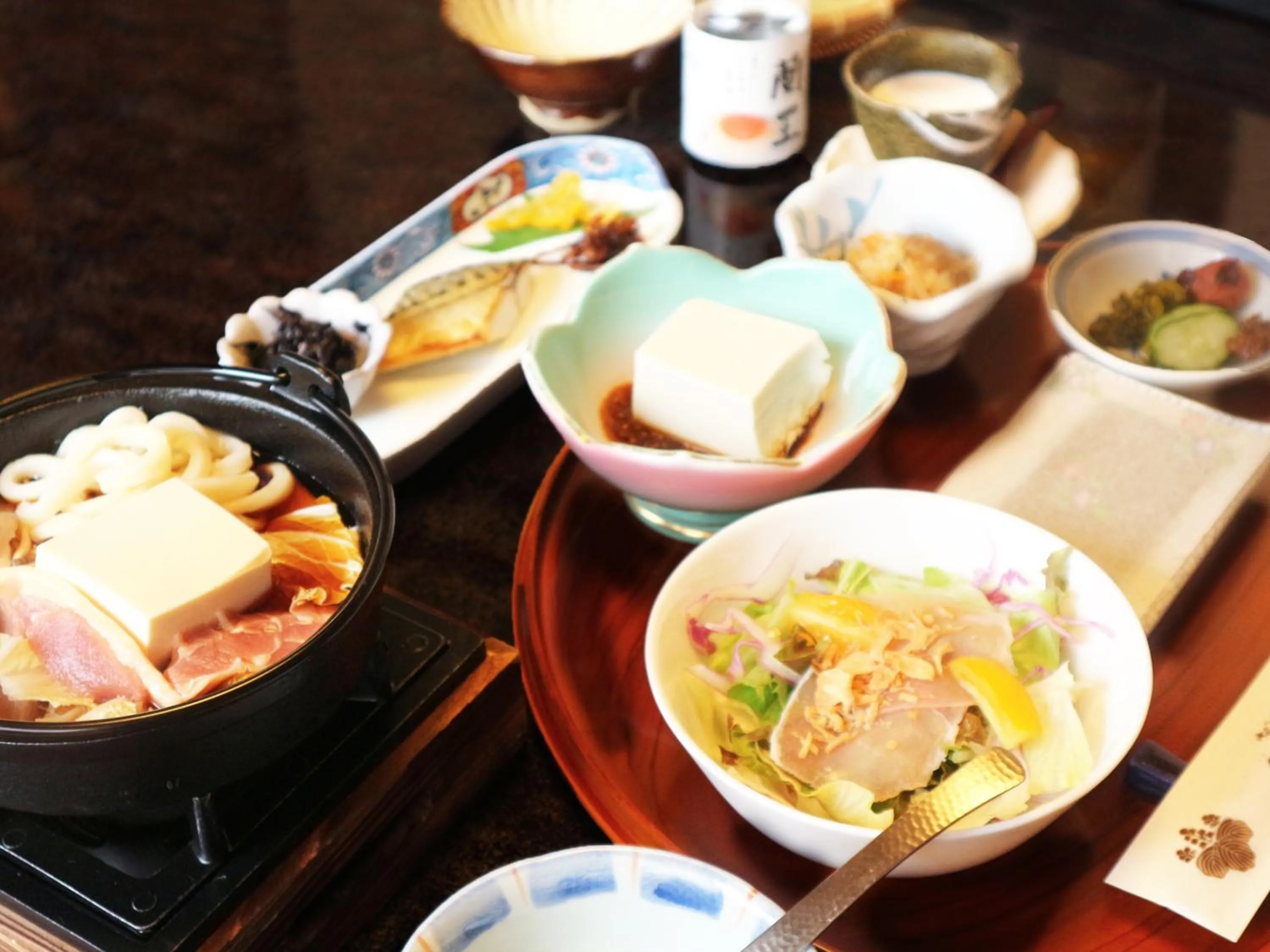 Breakfast in Yunohira Kamiyanagiya