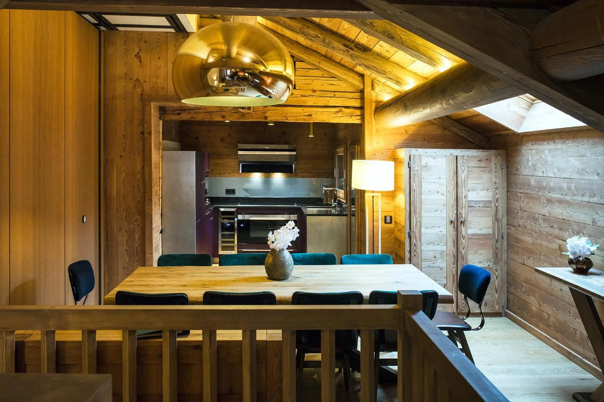 Seating area in Les Cimes