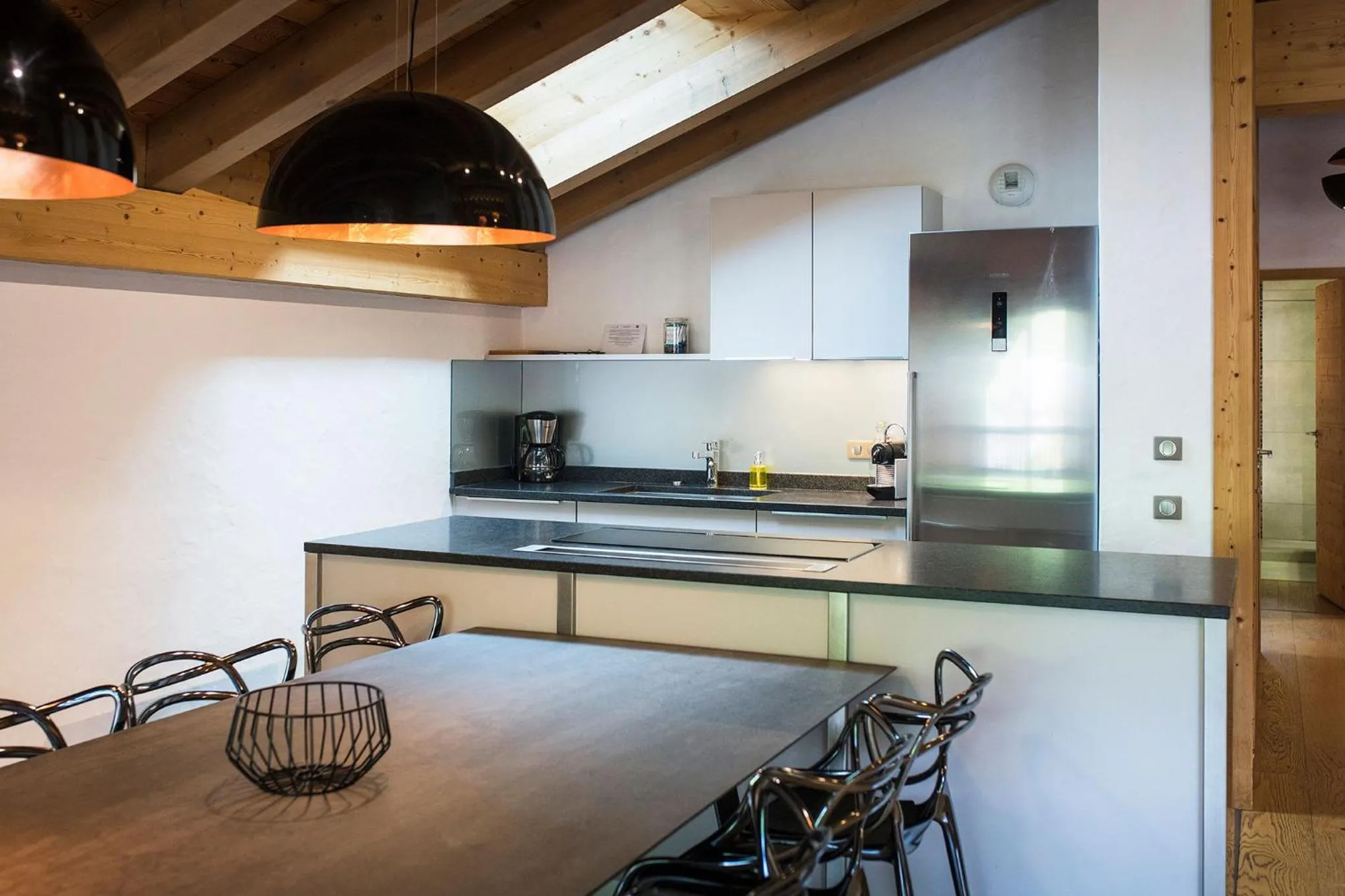 kitchen in Les Cimes