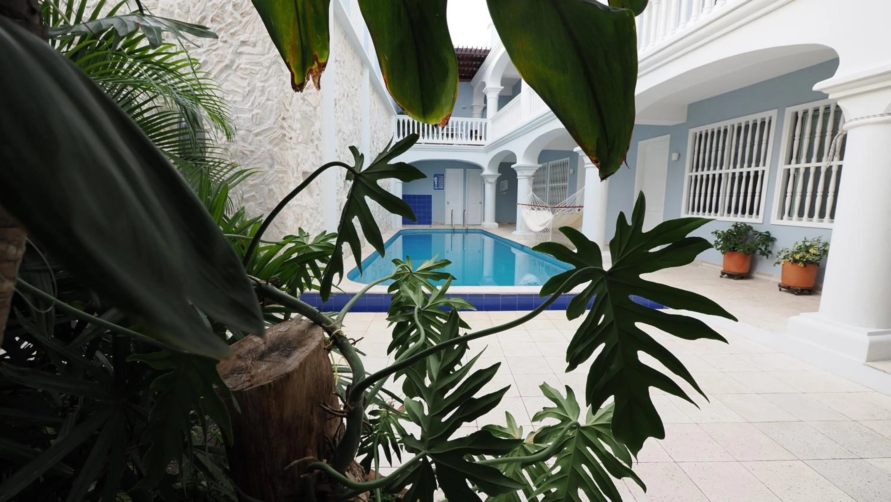 Swimming pool in Hotel Casa Cytia