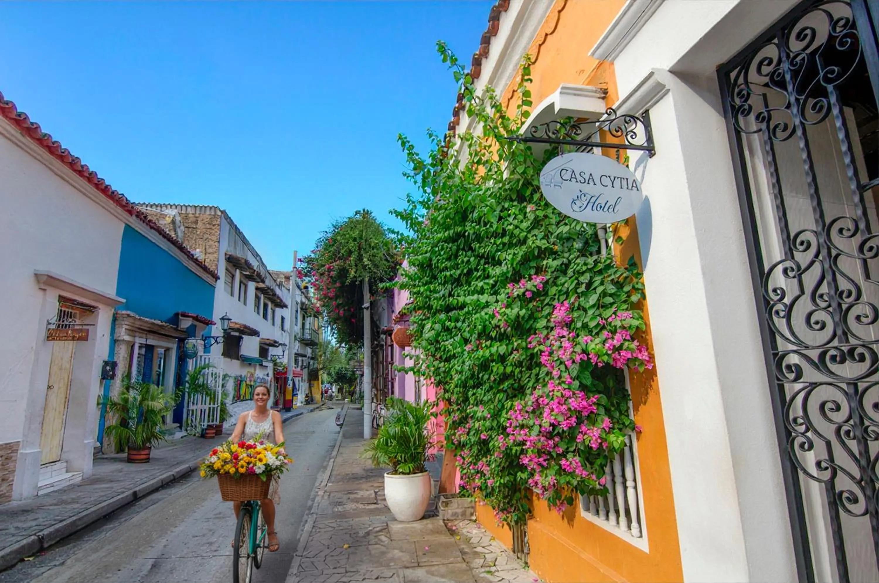 Facade/entrance in Hotel Casa Cytia