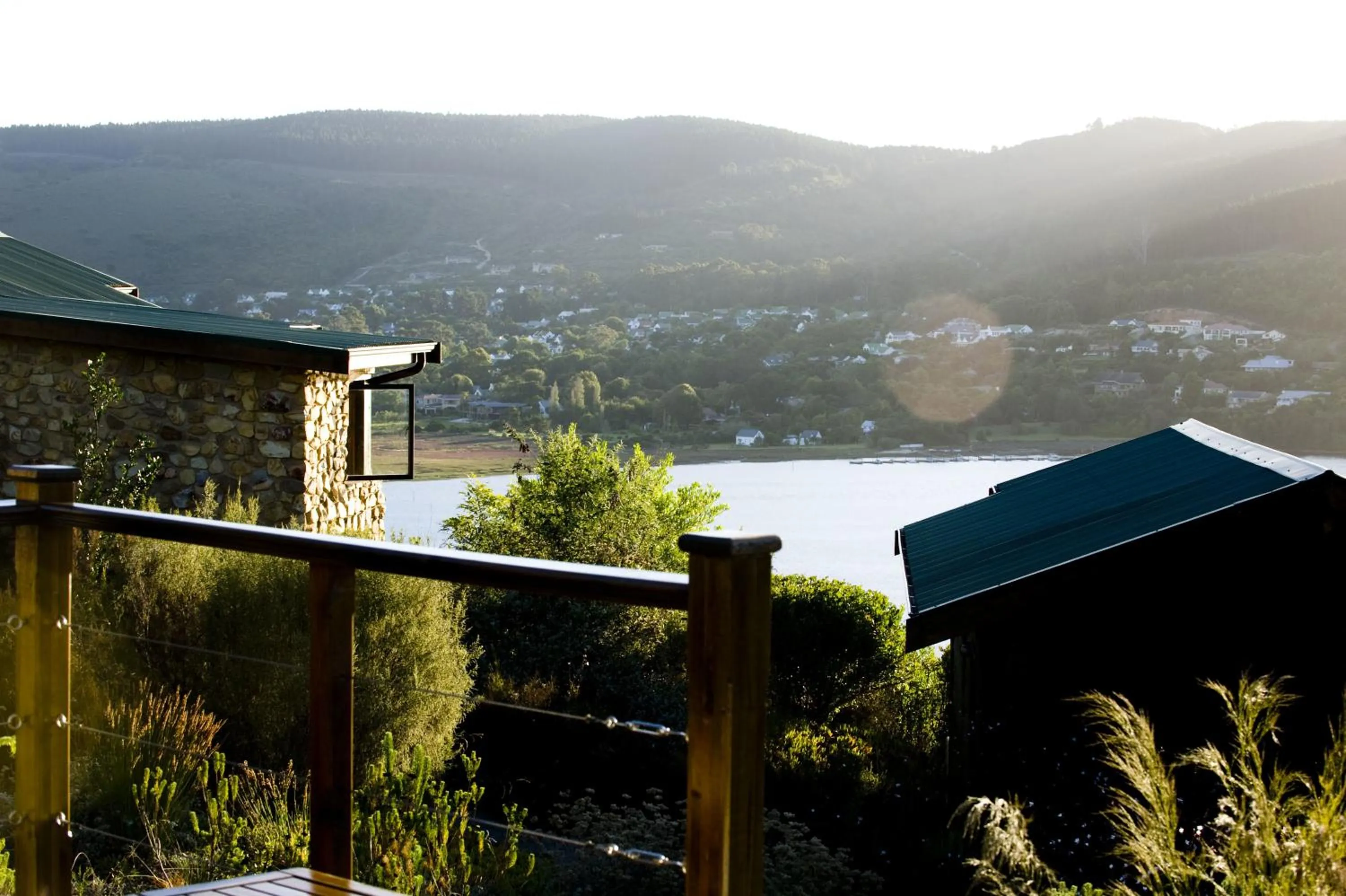 Lake view in Elephant Hide of Knysna Guest Lodge