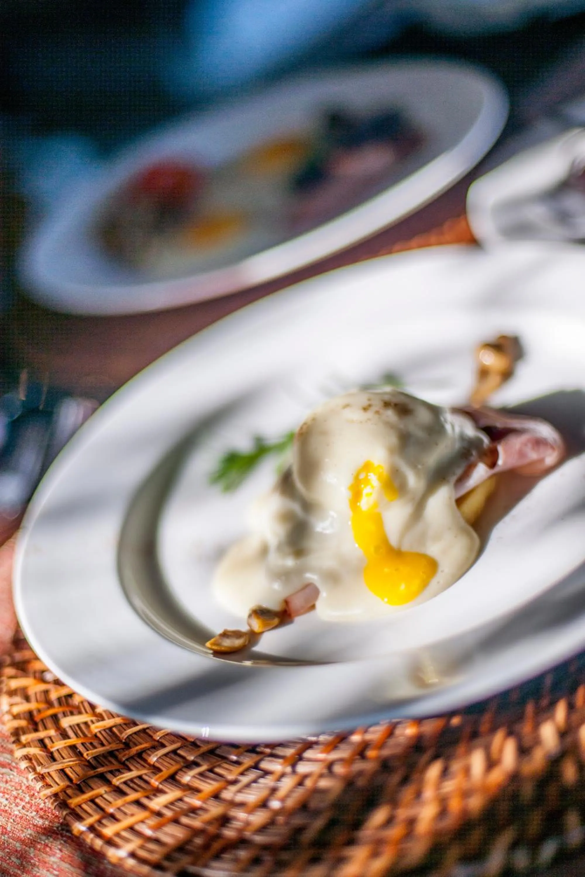 Food close-up in Elephant Hide of Knysna Guest Lodge