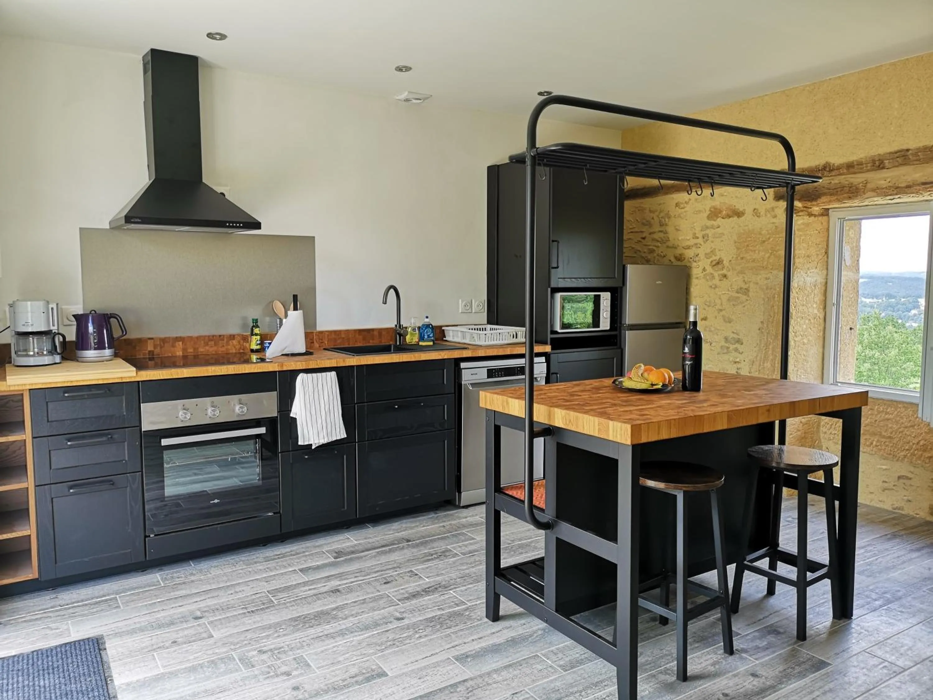 Kitchen or kitchenette in Domaine de Lascaux