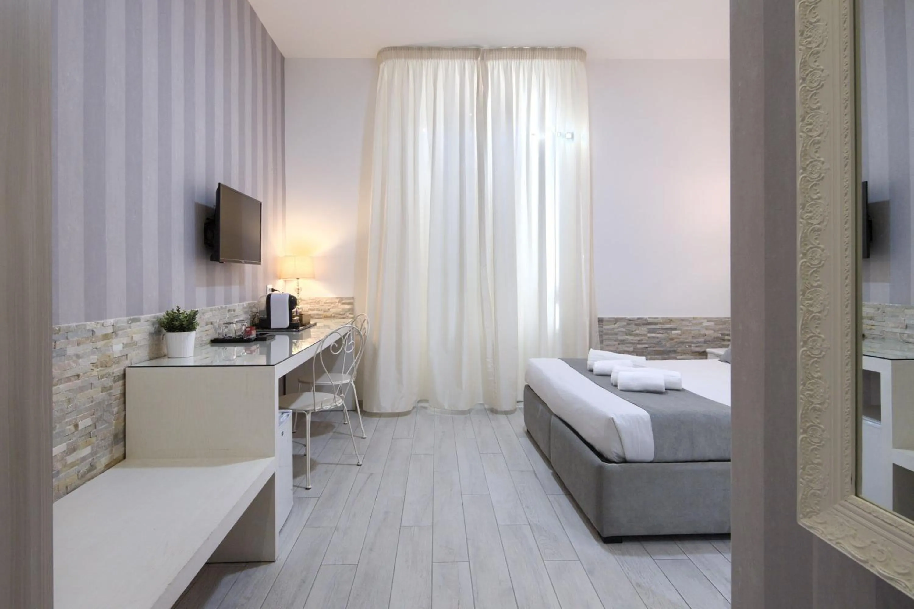 Bed in Vatican Nausicaa