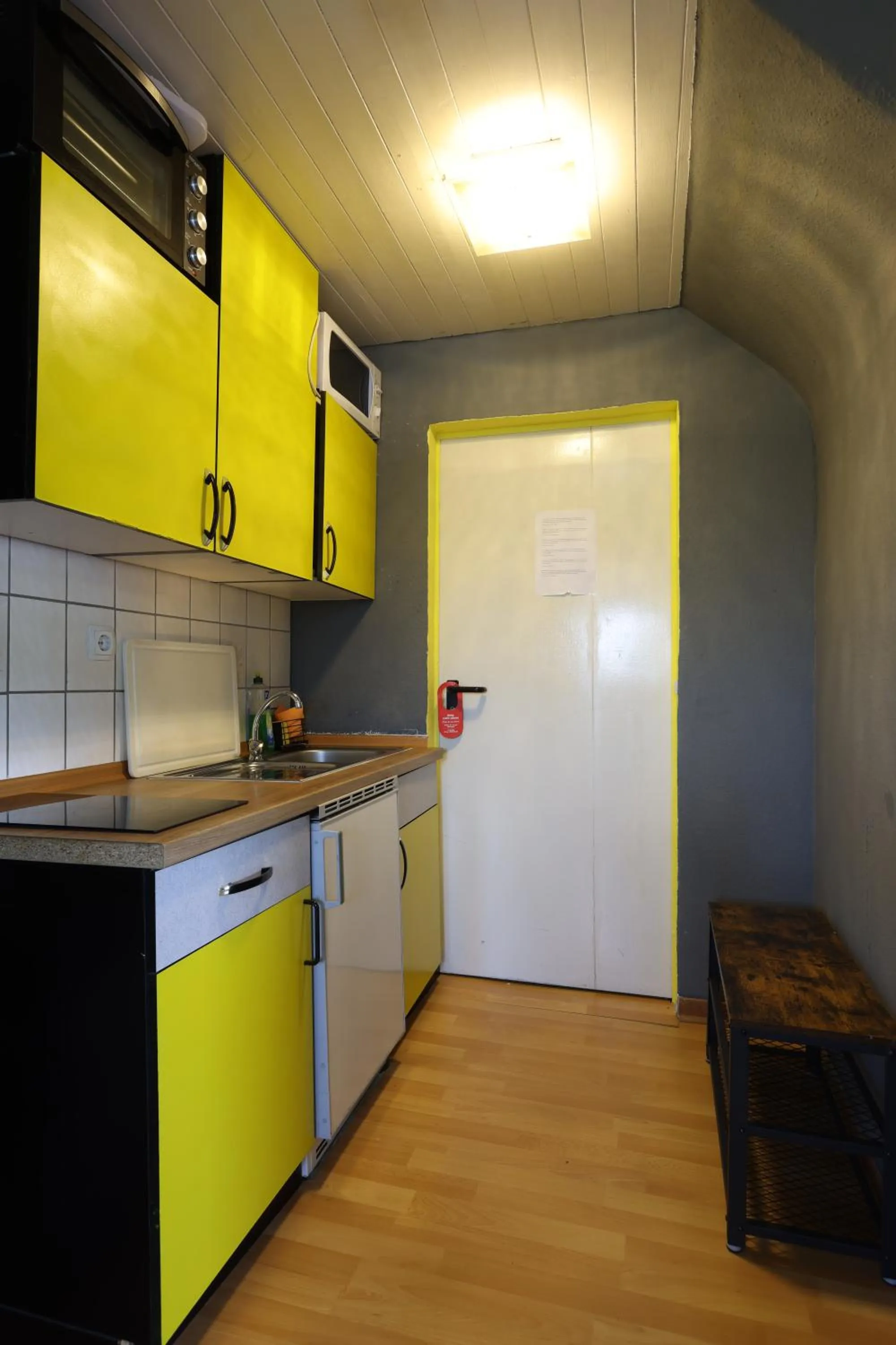 kitchen in Green Seeblick Hotel am See