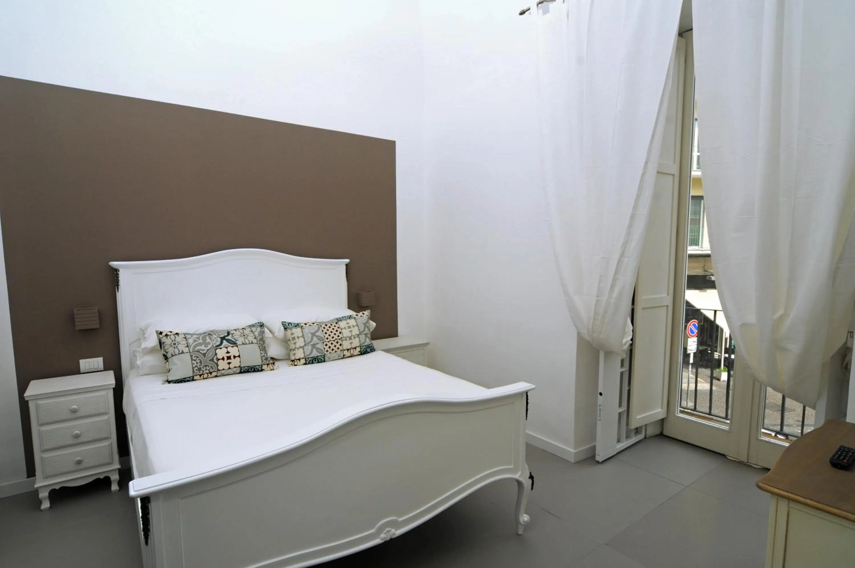 Balcony/Terrace, Bed in A Casa di Anna