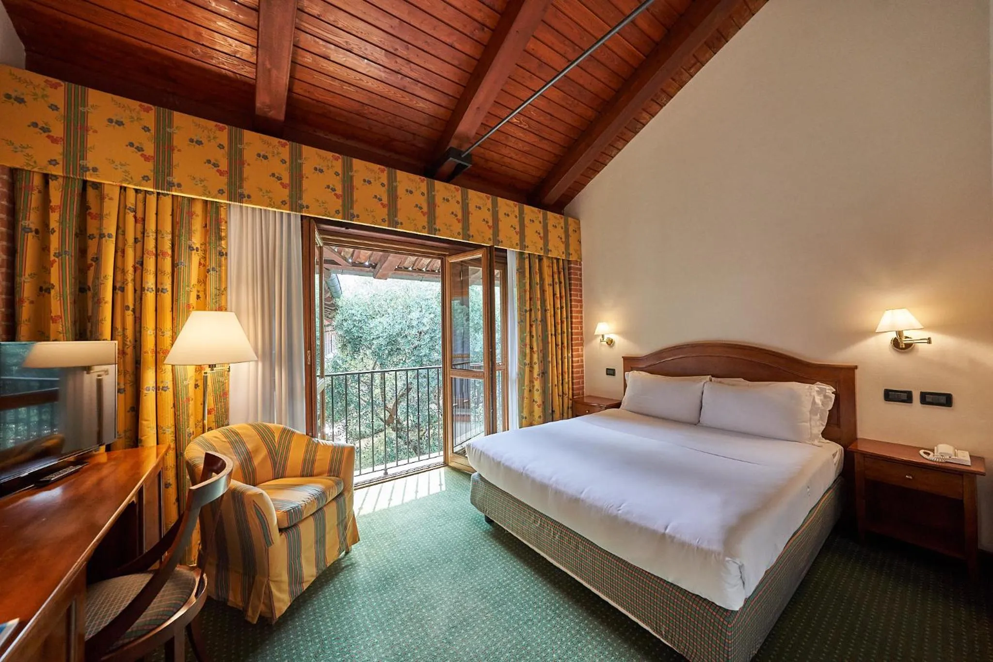 Bed in Relais Santo Stefano