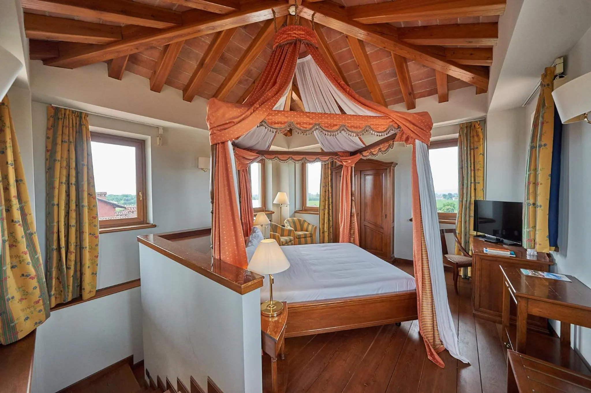 Bed in Relais Santo Stefano