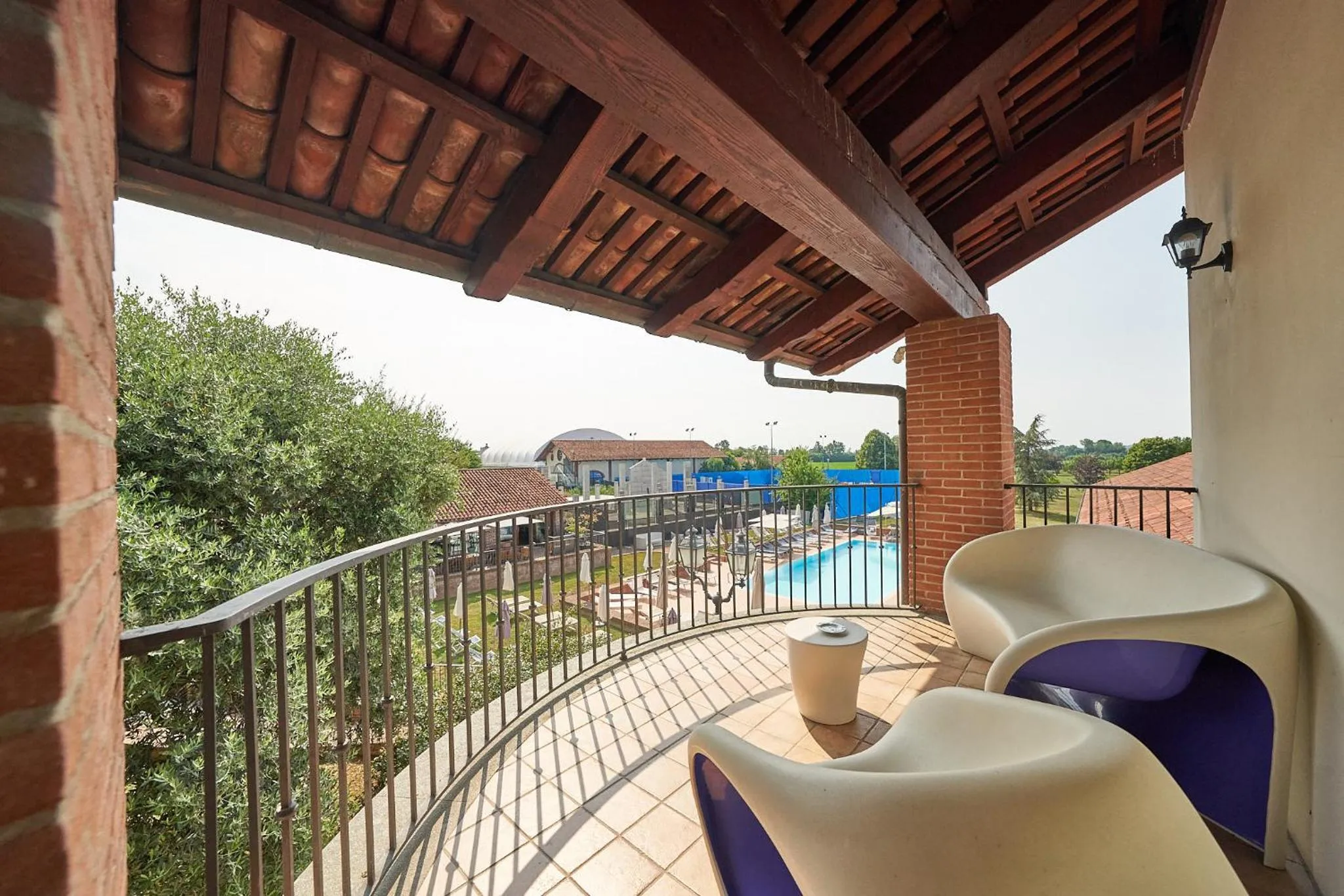 Balcony/Terrace in Relais Santo Stefano
