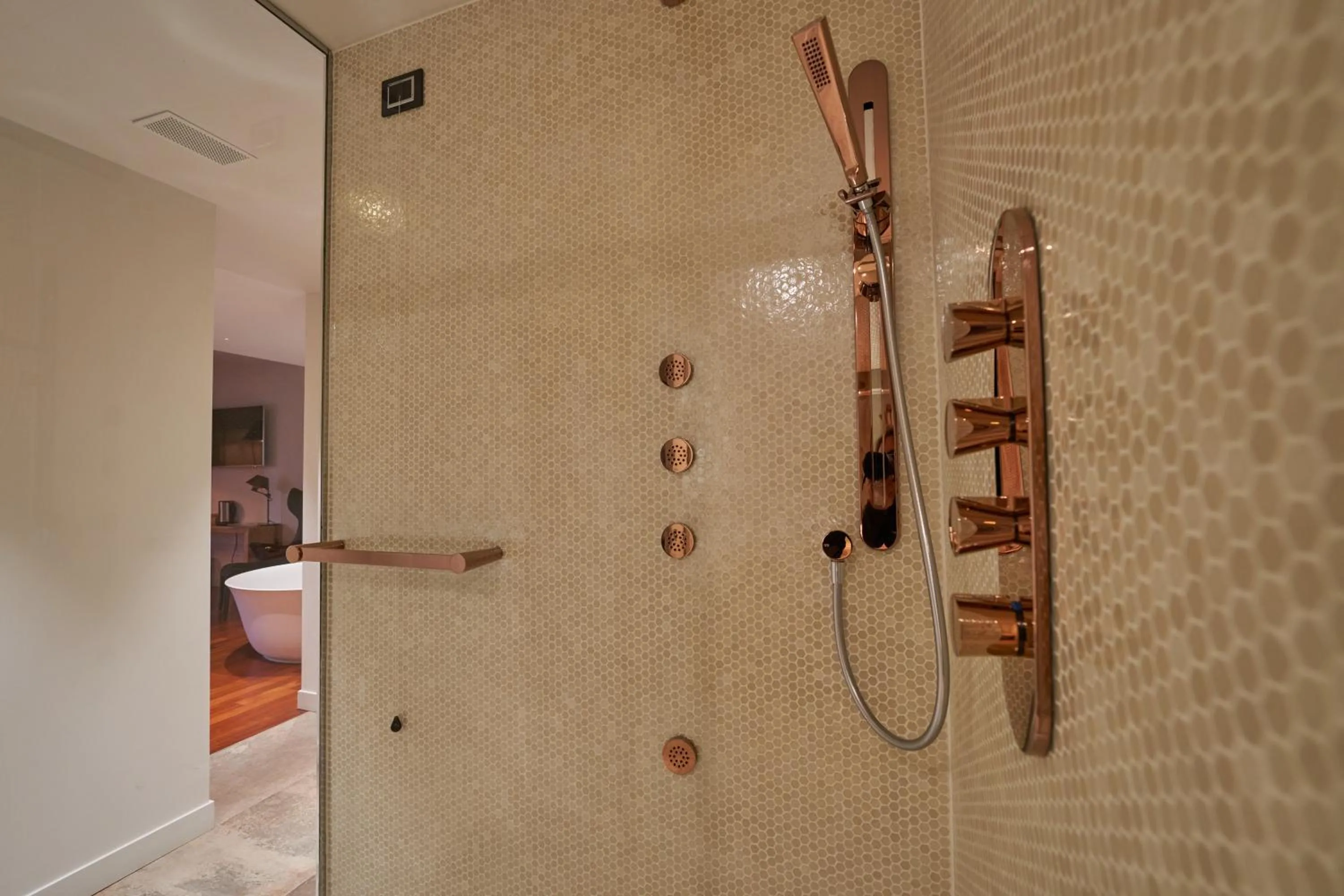 Shower in Relais Santo Stefano
