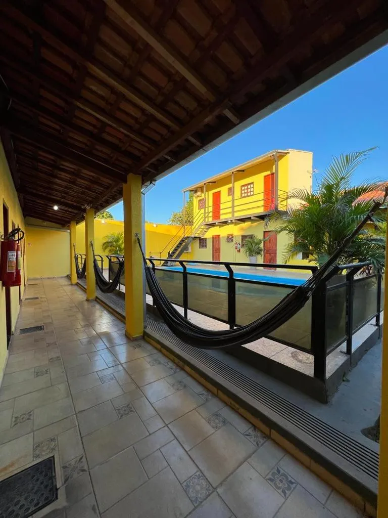 Balcony/Terrace in Pousada Rio Bonito