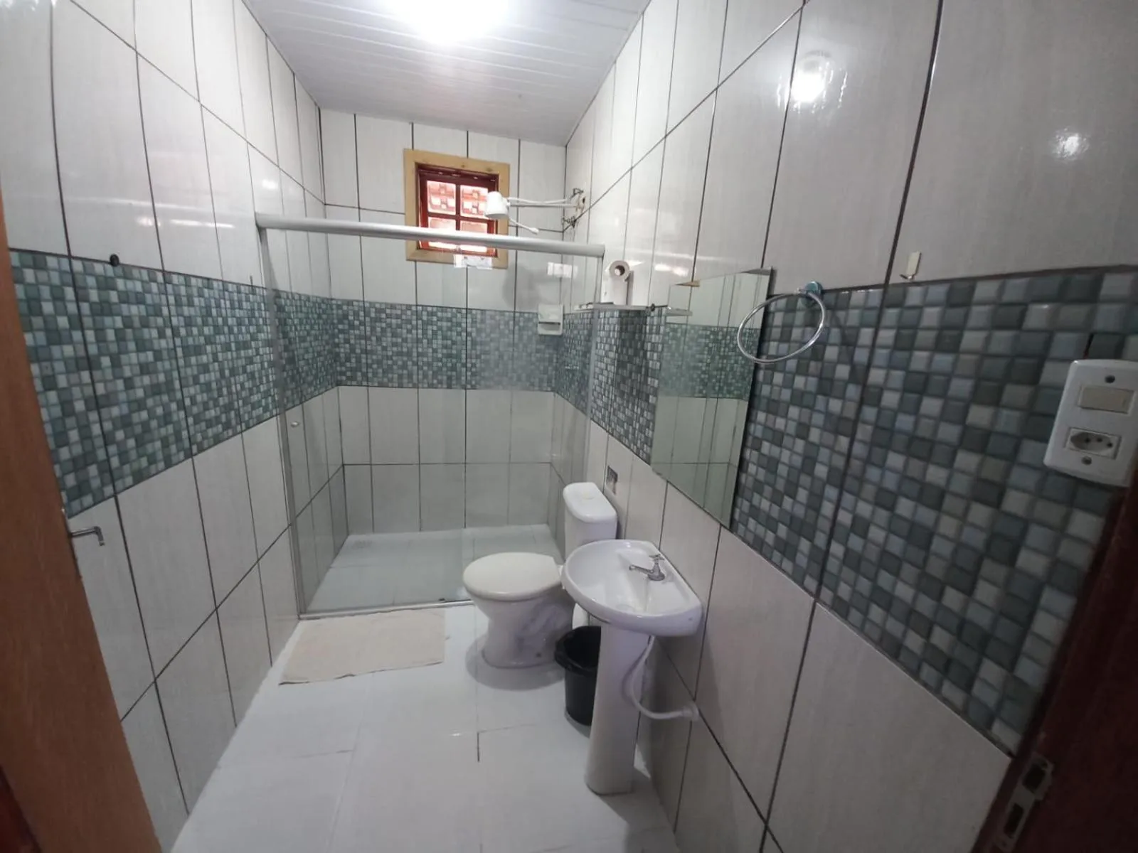 Toilet in Pousada Rio Bonito