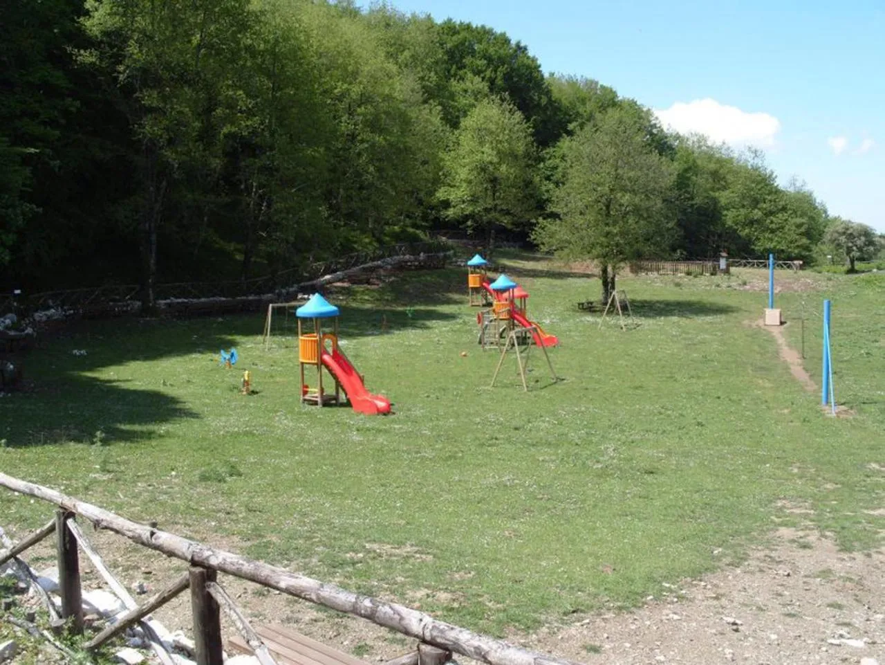 Children play ground in Trentinara Cilento