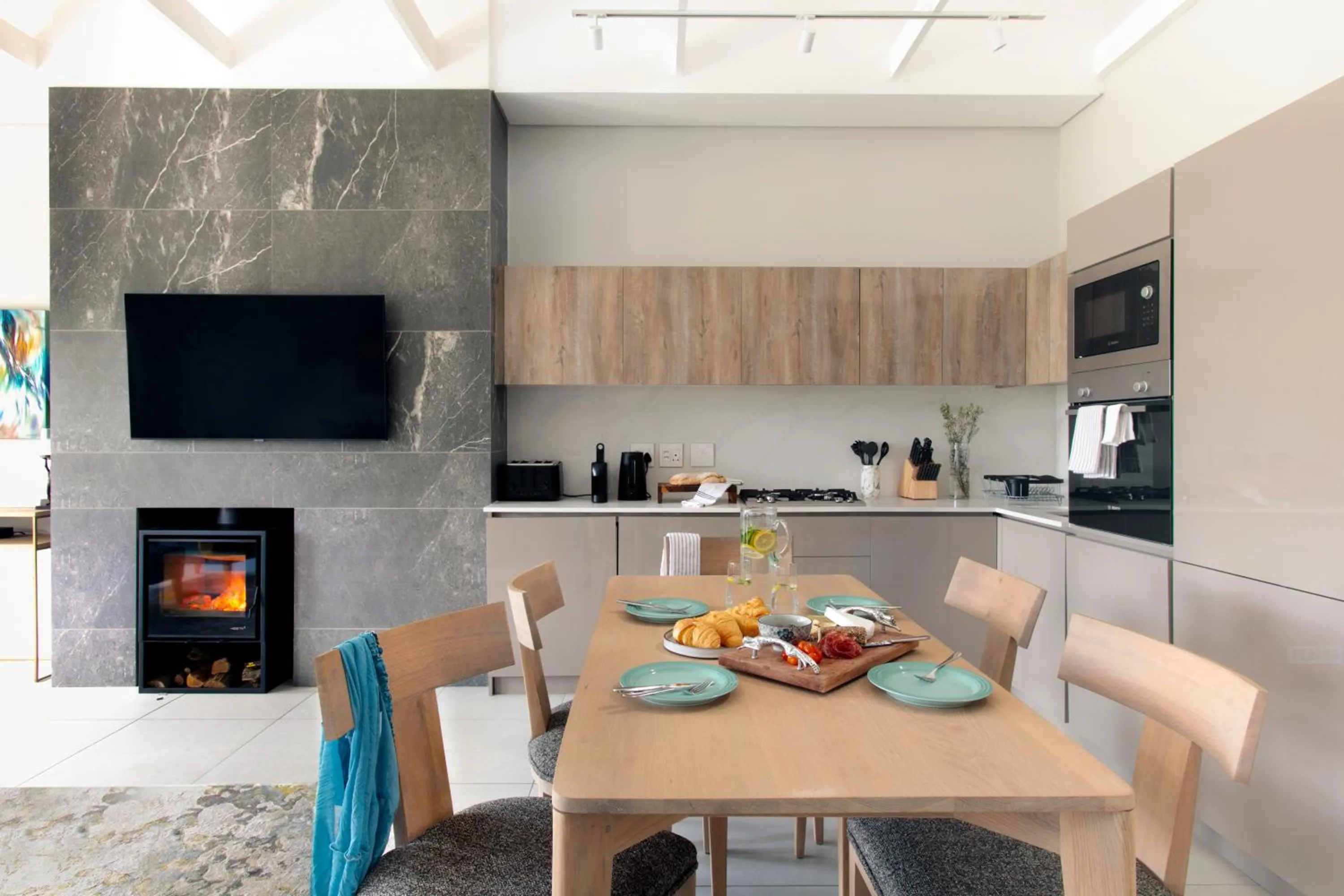 Kitchen or kitchenette in De Zalze Lodge