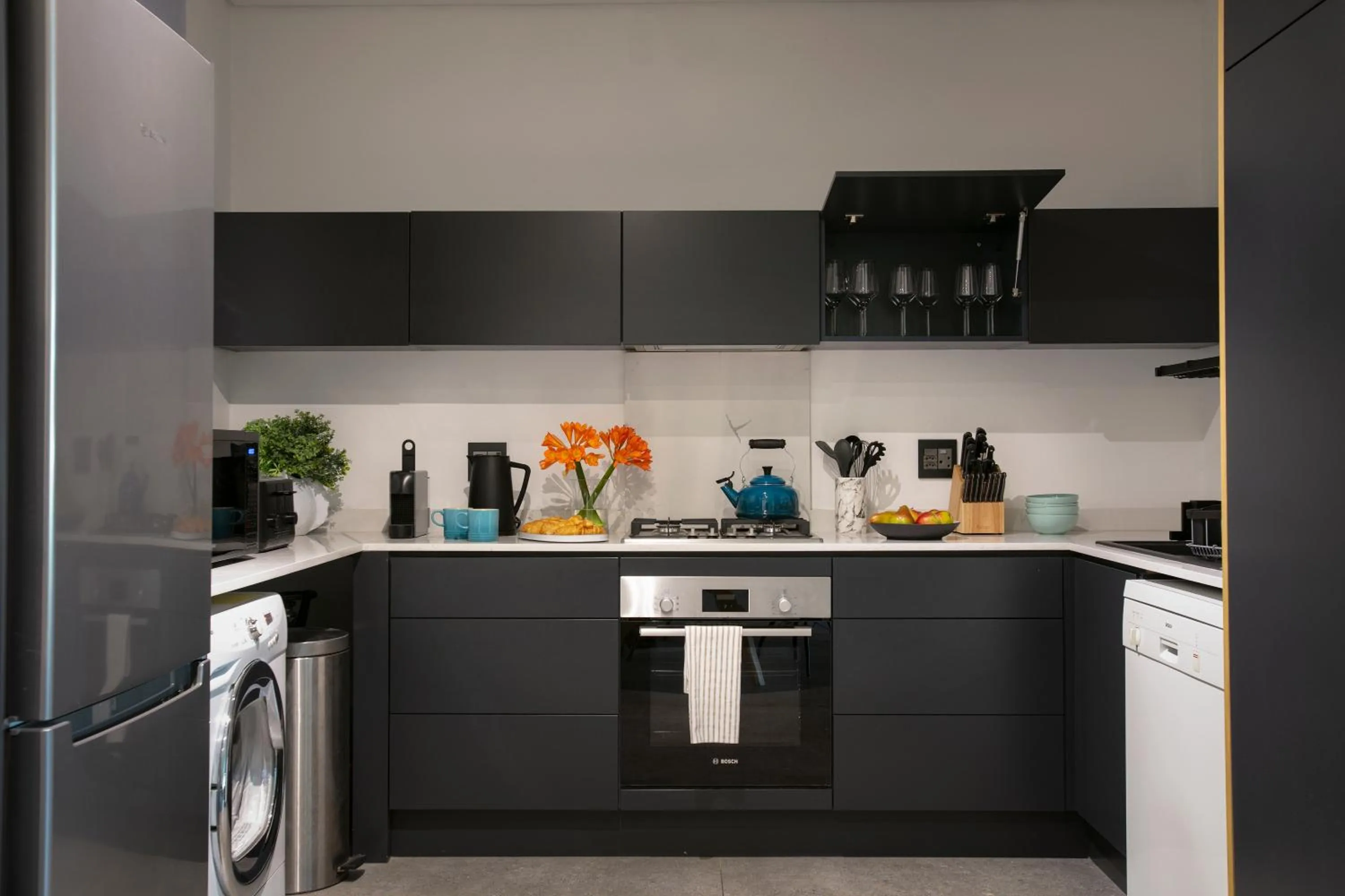 Kitchen or kitchenette in De Zalze Lodge