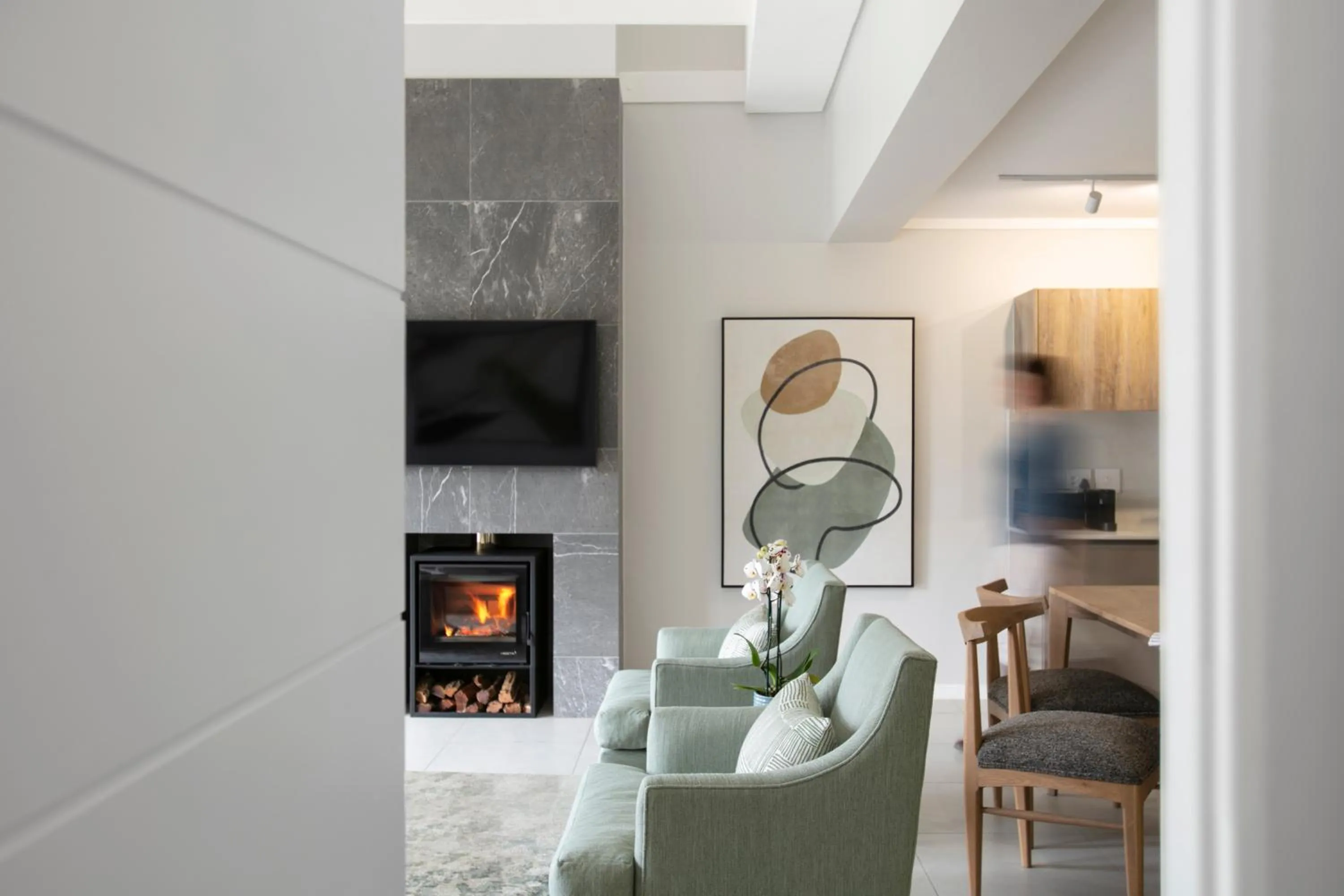 Living room in De Zalze Lodge