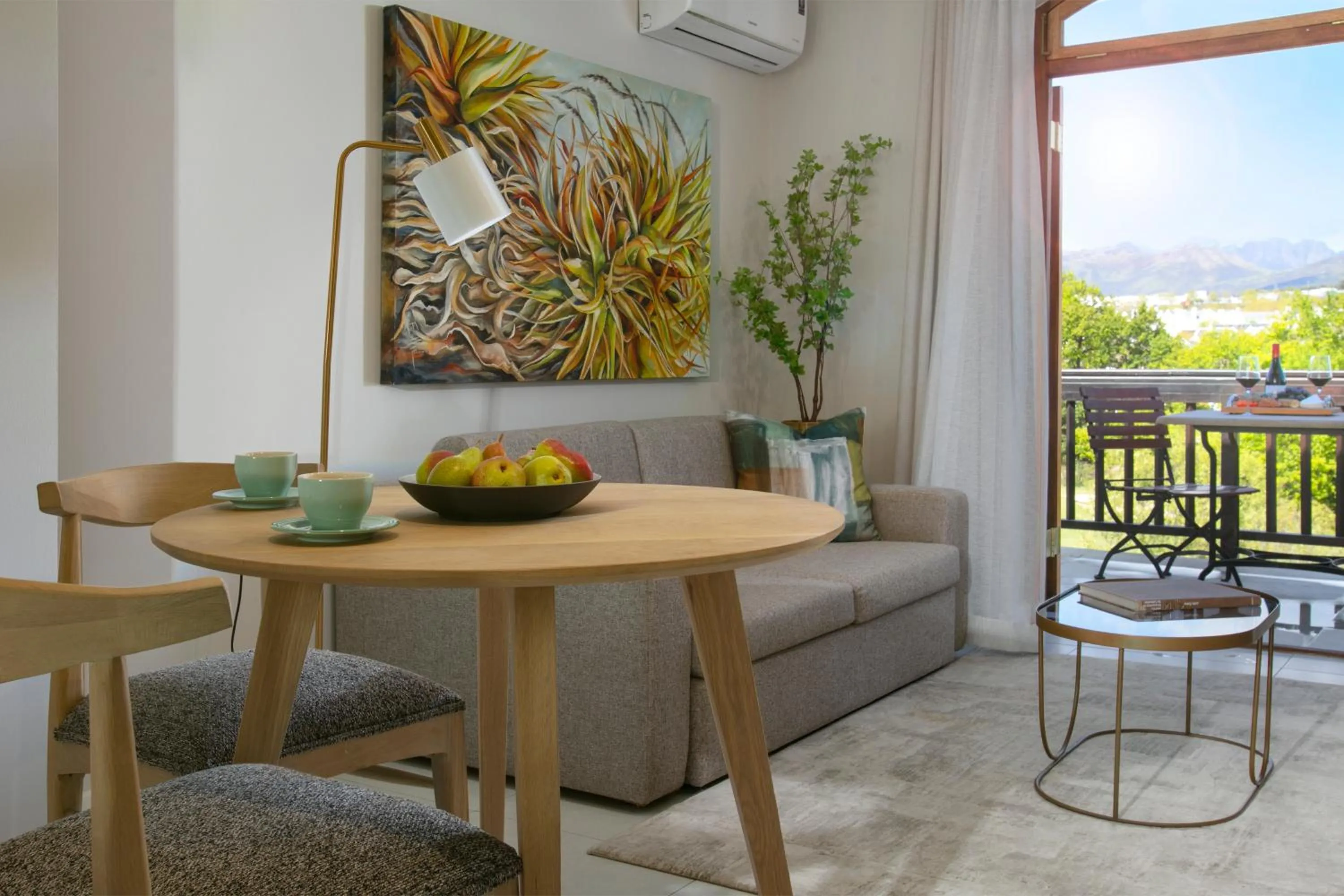 Living room in De Zalze Lodge