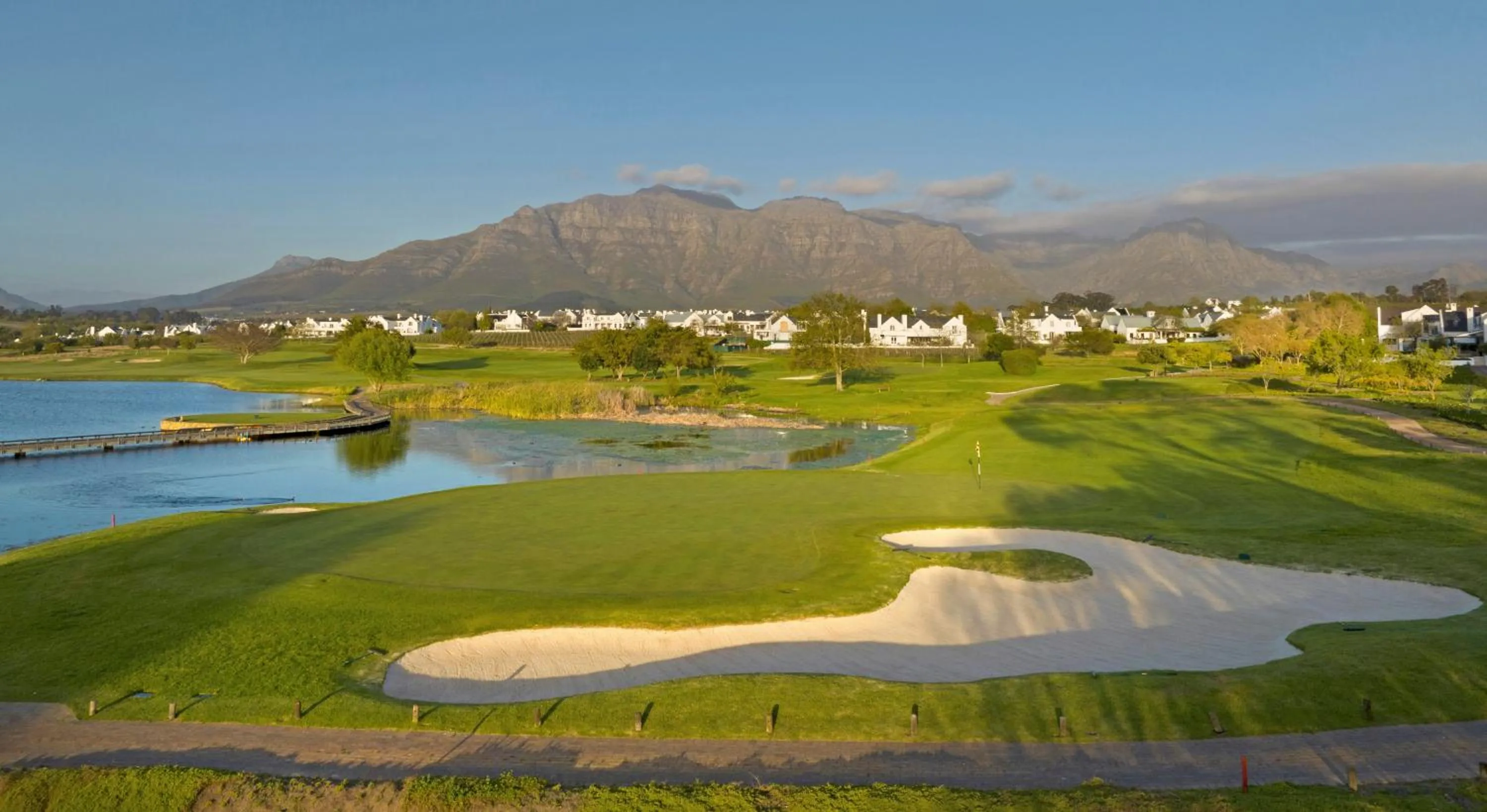 Golfcourse in De Zalze Lodge