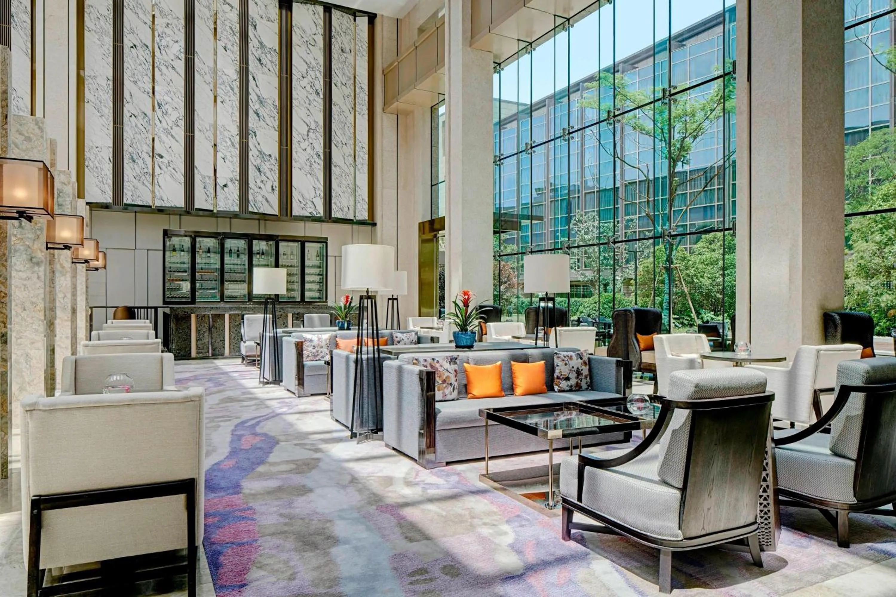Lobby or reception in Sheraton Shanghai Chongming Hotel